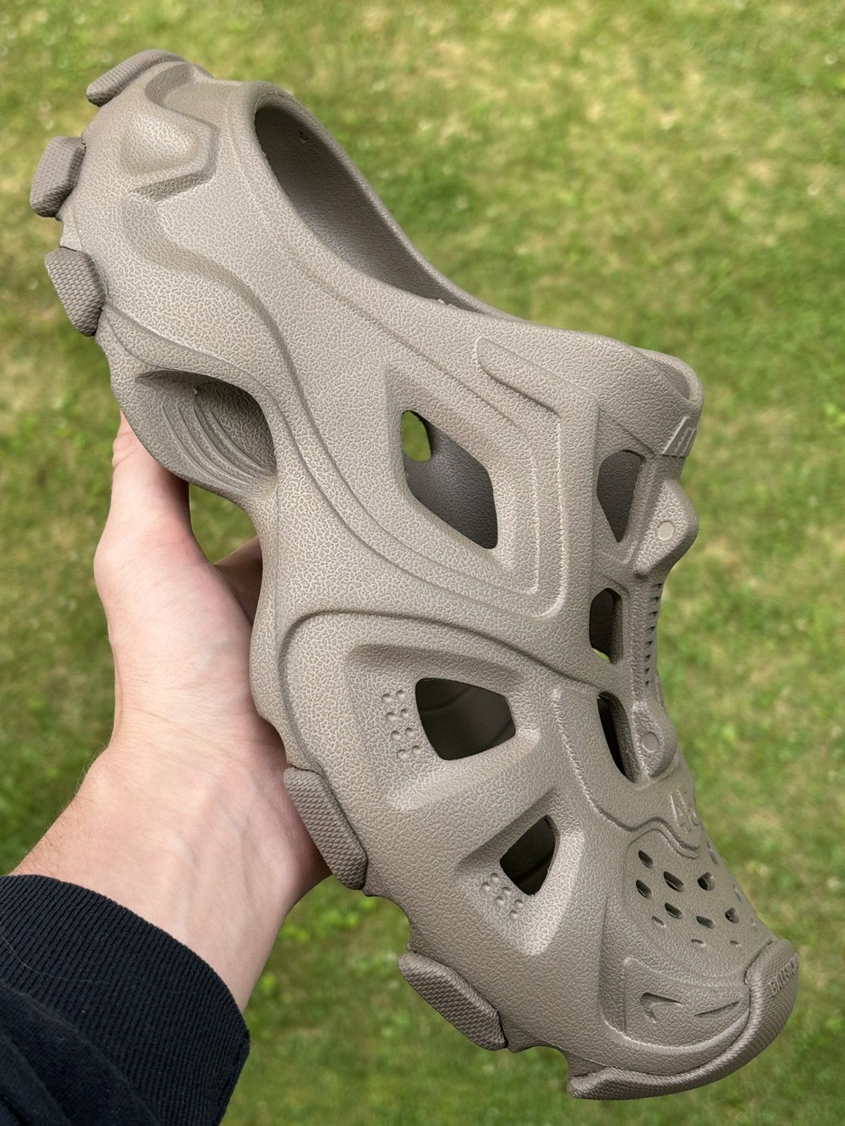 靴 BALENCIAGA HD MULE Balenciaga Men's HD Mule in Balenciaga Grey Balenciaga