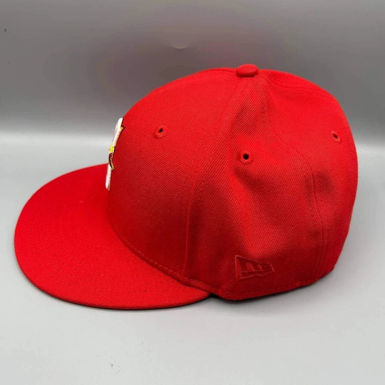 New Era Seattle Mariners Hat Men 7 1/4 Red All Star Game MLB Fitted Size ONE SIZE - 4 Thumbnail