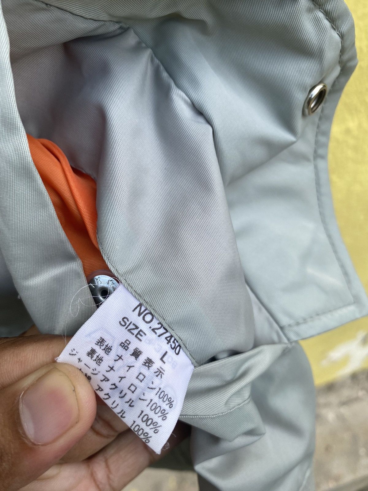 Vintage Vintage MA-1 usaf flight bomber jacket Size US L / EU 52-54 / 3 - 15 Thumbnail