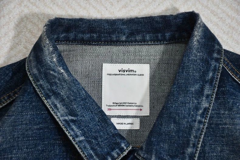 Visvim VISVIM 24ss 101XX JKT DMGD-1010 d1010 Splash ink denim jack Size US XL / EU 56 / 4 - 8 Thumbnail