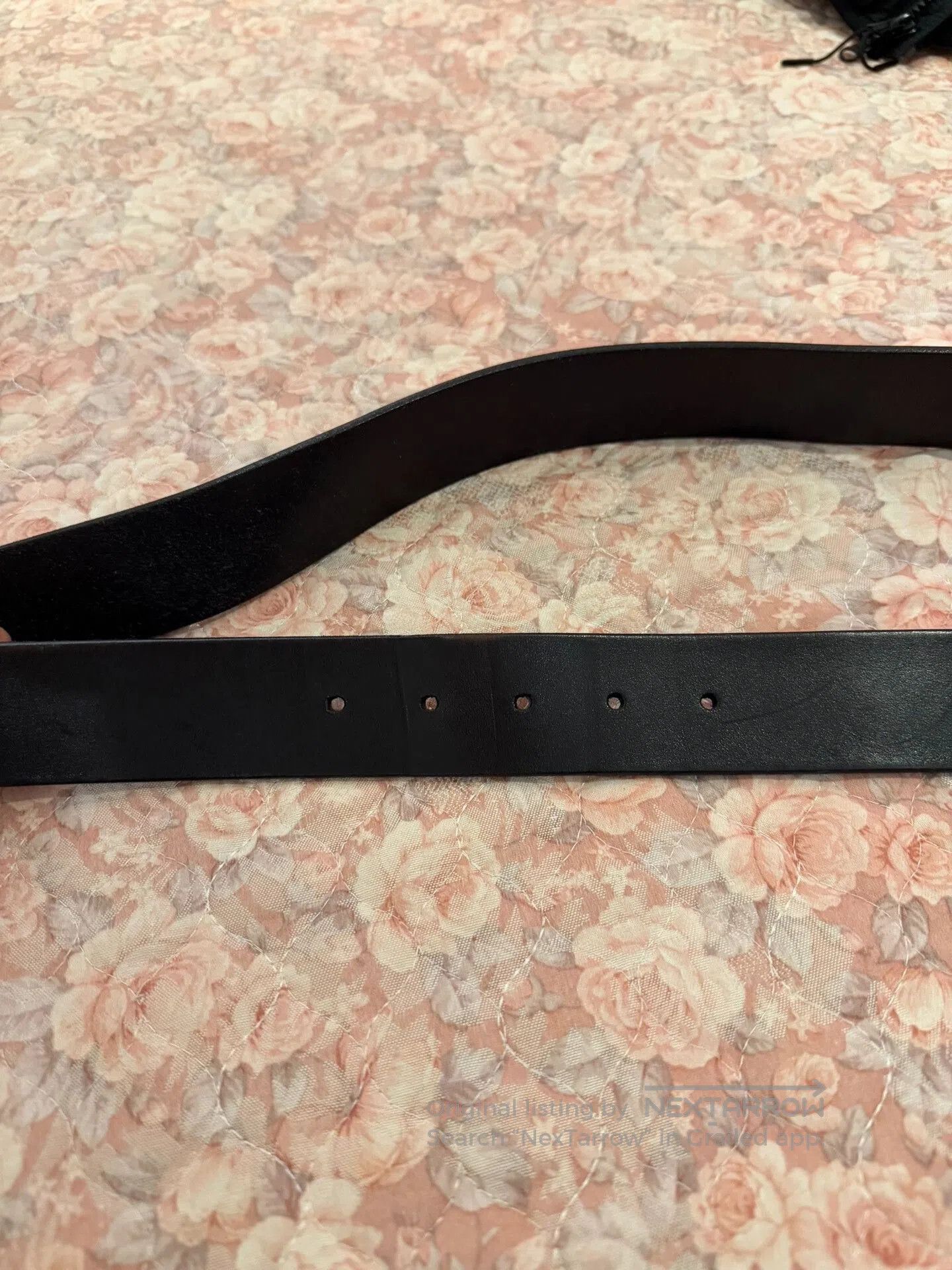 Japanese Brand R.DIARY PRIVE Handmade Leather Belt. Size ONE SIZE - 3 Thumbnail