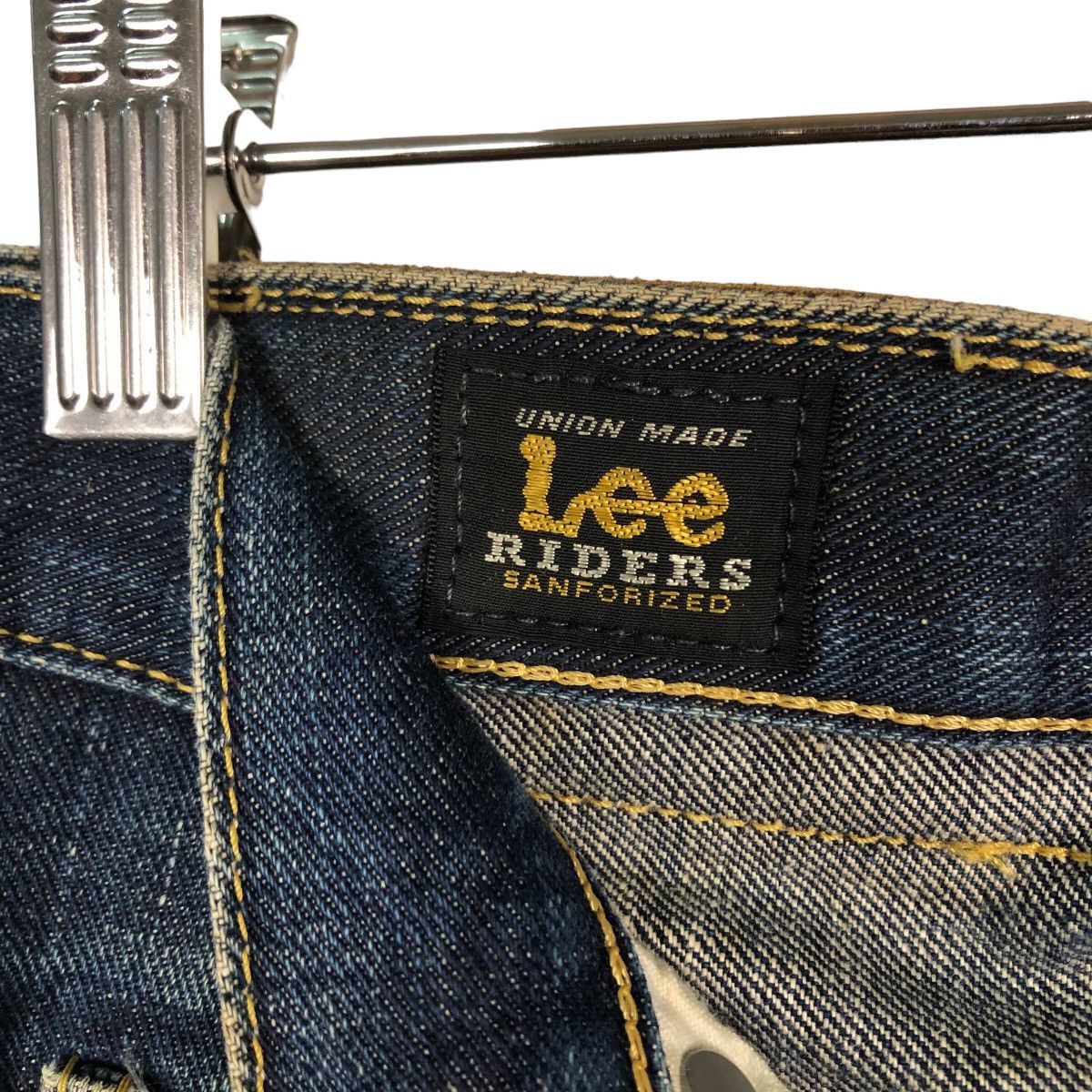 Japanese Brand 🔥VINTAGE DENIM LEE SELVEDGES RED LINE BIKER WEAR Size US 30 / EU 46 - 21 Thumbnail