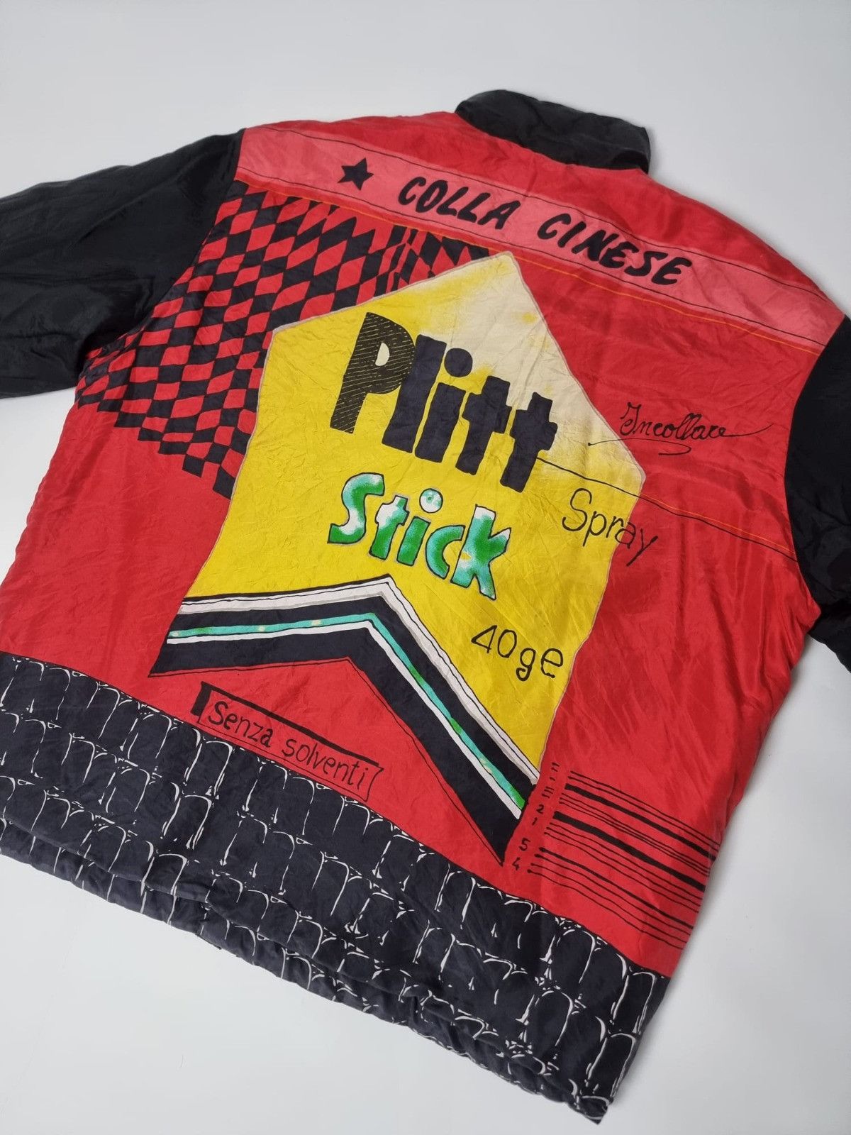 Japanese Brand × Vintage vintage Otto Kern silk rayon jacket 2in1 reversible M Size US M / EU 48-50 / 2 - 10 Thumbnail