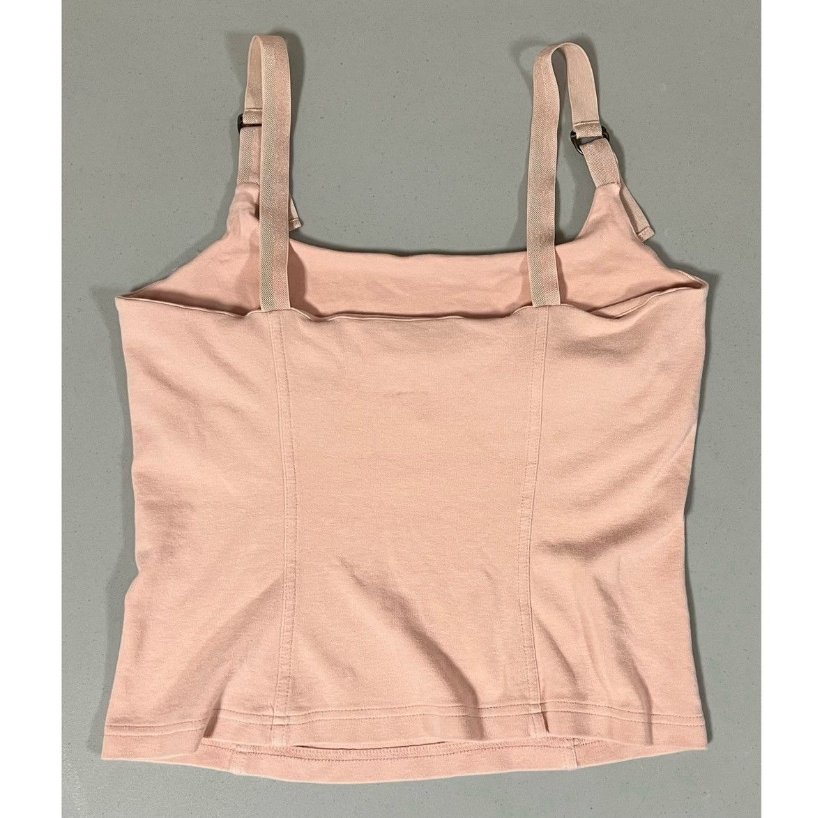 Express Express Pink Shelf-Bra Cami Camisole Tank Top Shirt Size M 🎀 Size M / US 6-8 / IT 42-44 - 3 Thumbnail