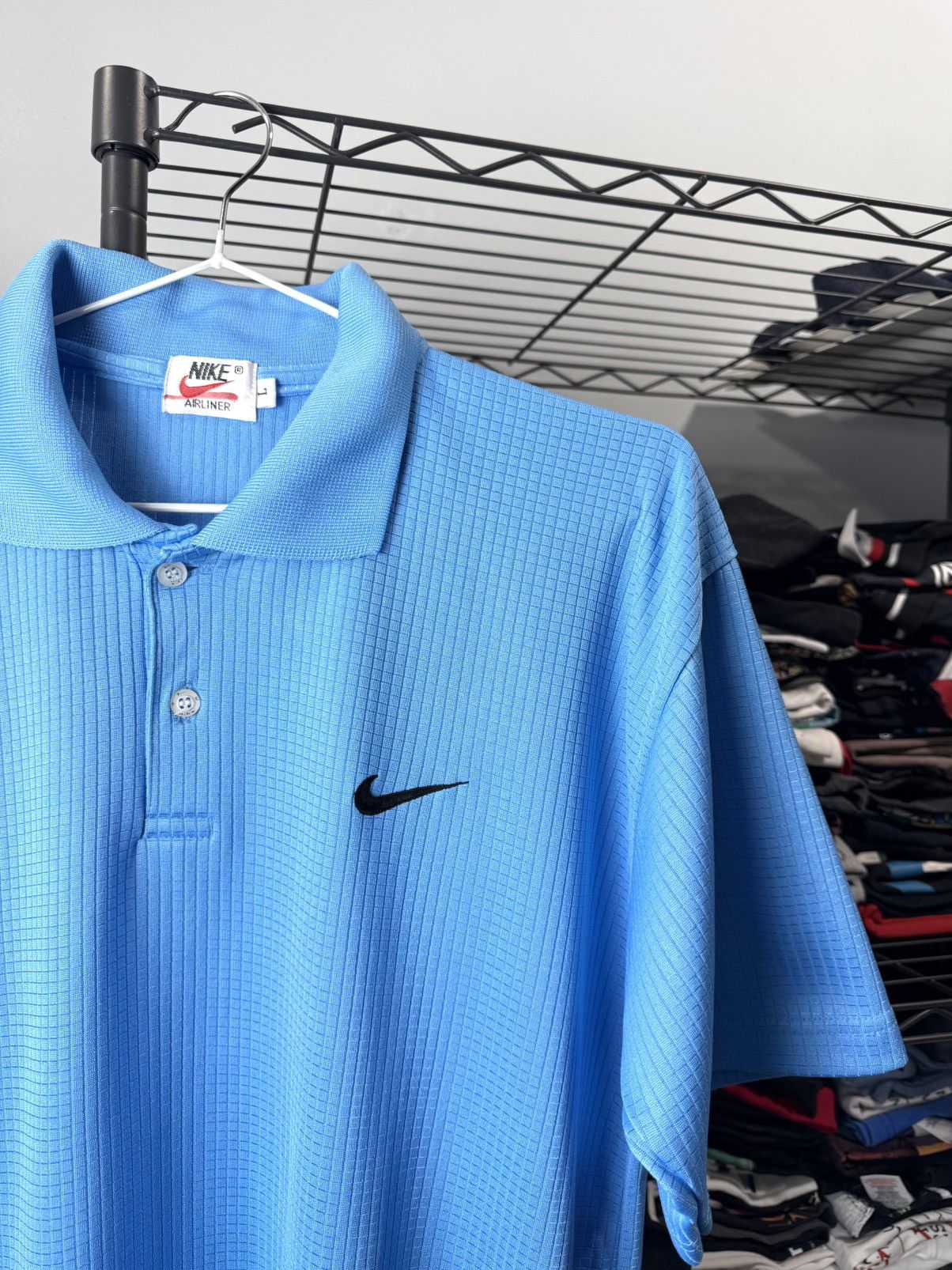Nike Vintage 90’s Nike Polo T Shirt Tiger Woods Golf Size US L / EU 52-54 / 3 - 2 Thumbnail
