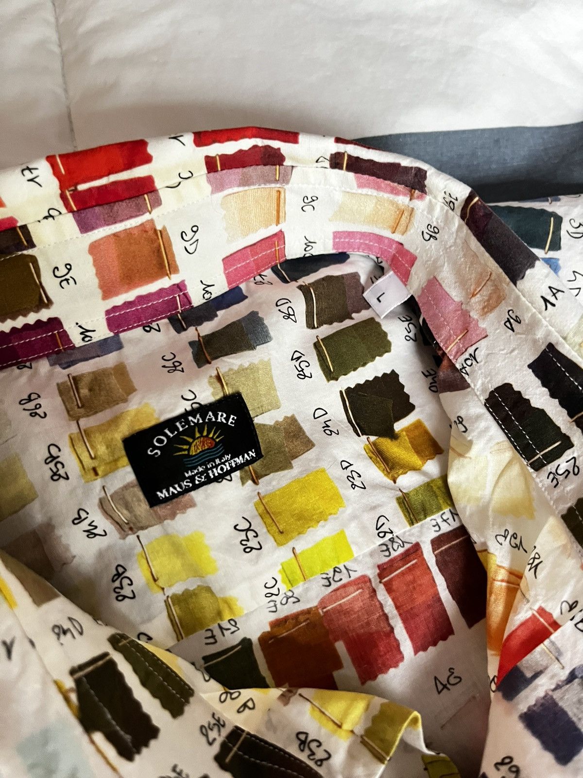 Maus & Hoffman Colore Short Sleeve Shirt Size US L / EU 52-54 / 3 - 4 Thumbnail