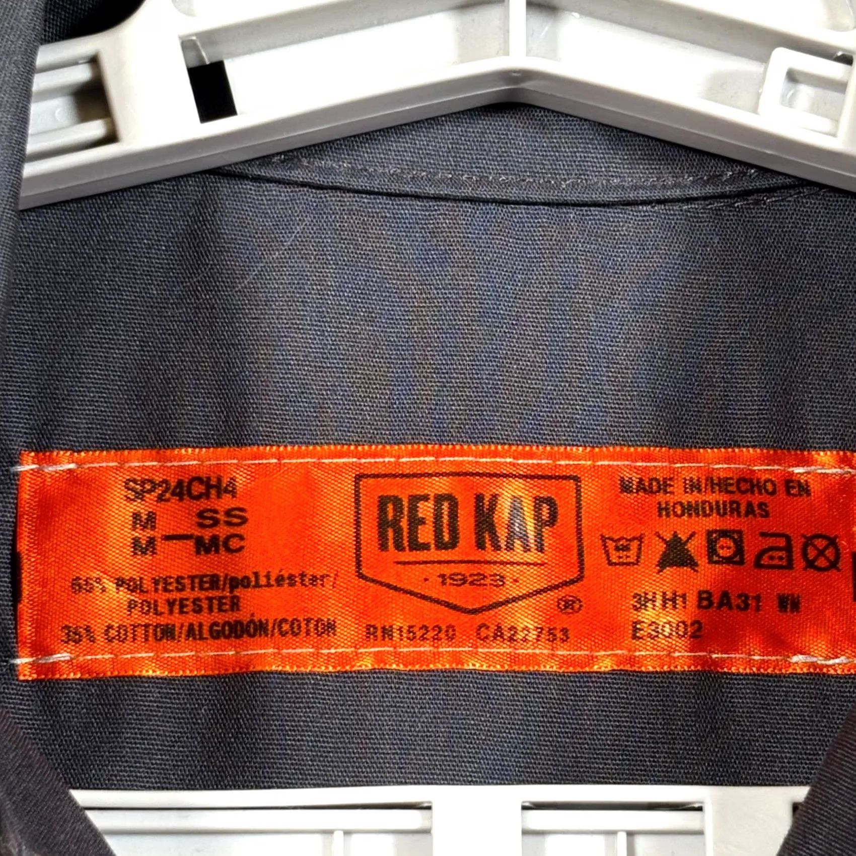 Red Kap Red Kap Shirt Men’s M Gray Polyester Button-Up Industrial Kona Motorcycles Logo Size US M / EU 48-50 / 2 - 4 Thumbnail