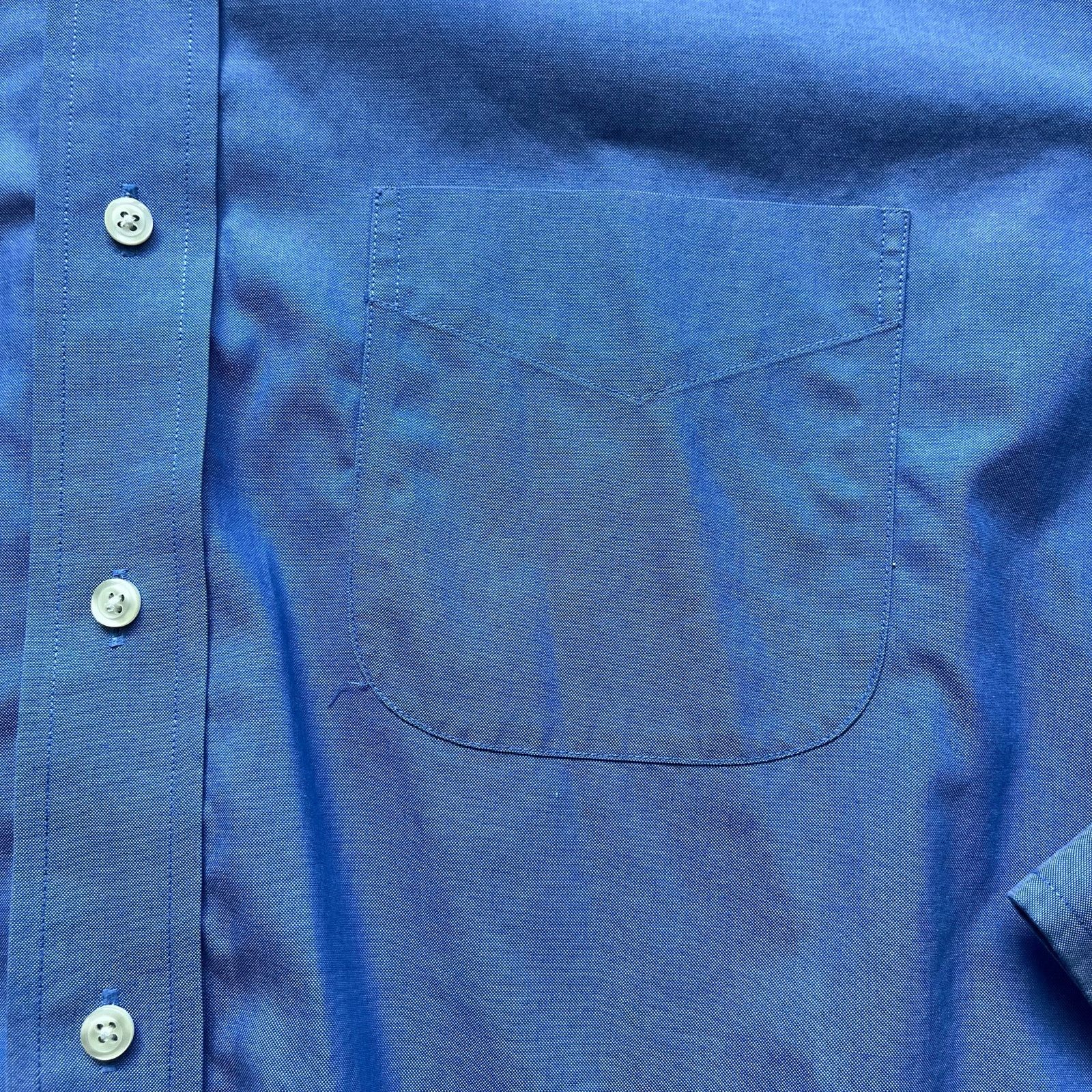 Brooks Brothers Brooks Brothers 346 Long Sleeve Dress Shirt 17.5-4/5 Blue Size US XL / EU 56 / 4 - 3 Thumbnail