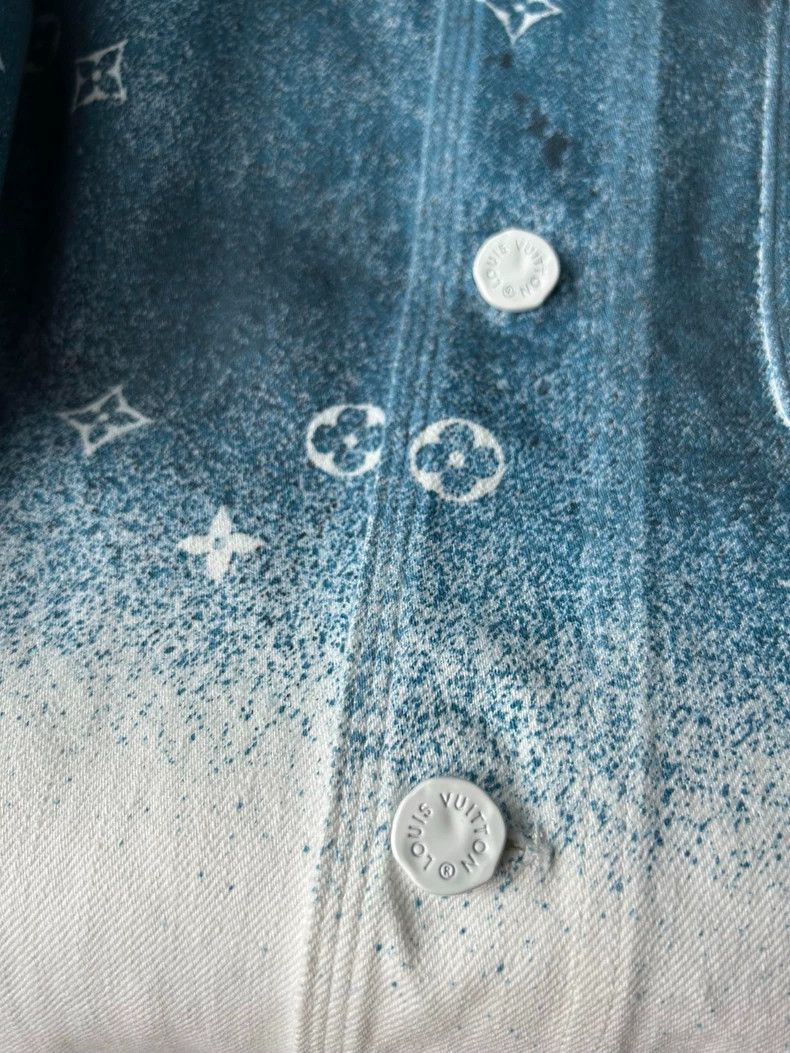 Louis Vuitton Louis Vuitton Star Gradient Denim Jacket Size US XS / EU 42 / 0 - 4 Thumbnail
