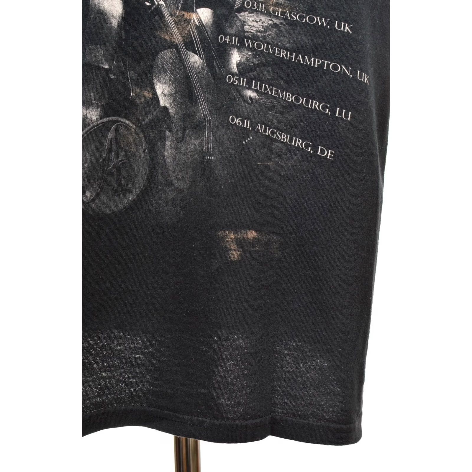 Gildan VINTAGE Gildan Apocalyptica 7th Symphony Europe Tour T-Shirt Tee Size M Black Men Short Sleeve Shirt Mens Size US M / EU 48-50 / 2 - 7 Thumbnail