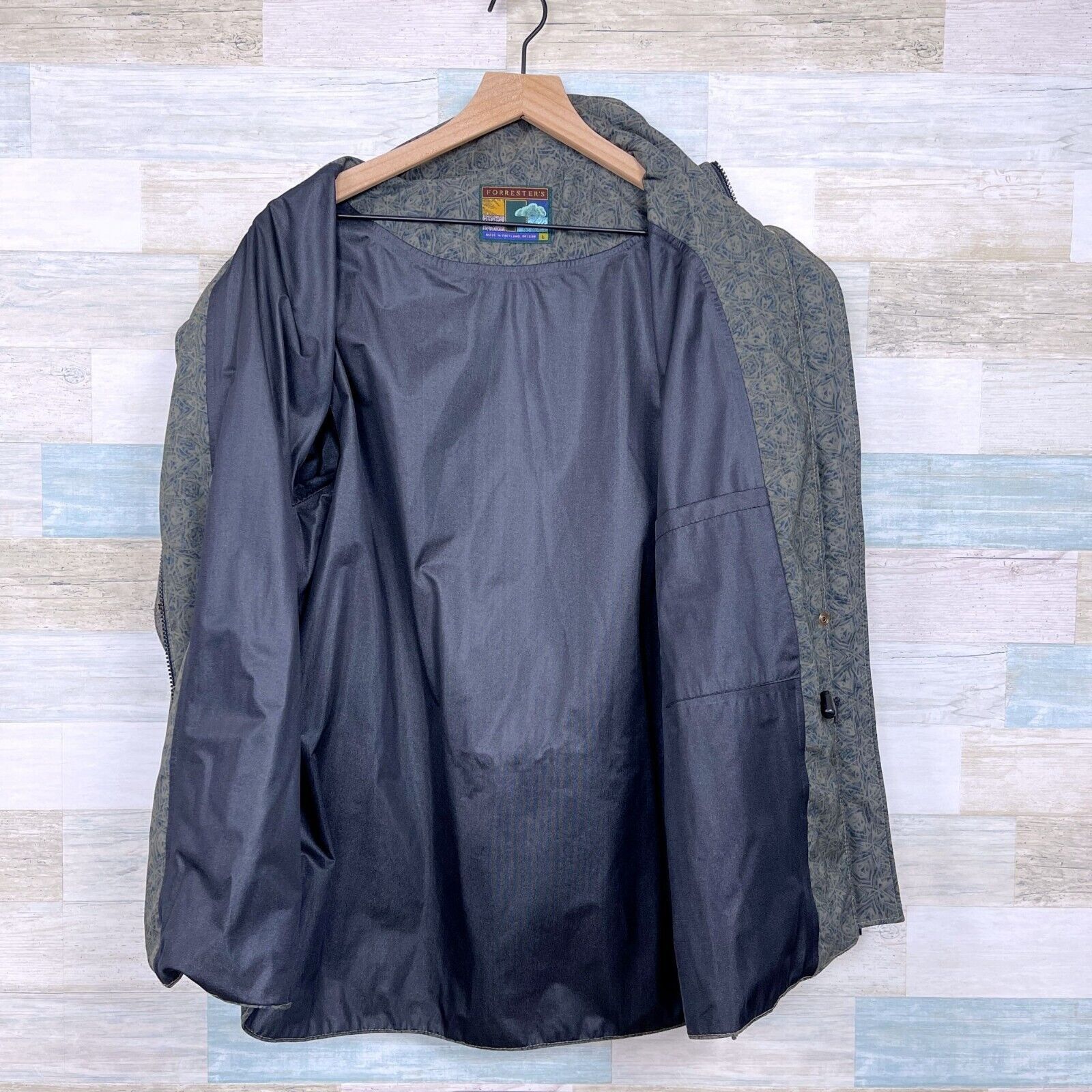 Other Forresters Gore-Tex Vintage Rain Jacket Green Retro Womens L Size L / US 10 / IT 46 - 7 Thumbnail