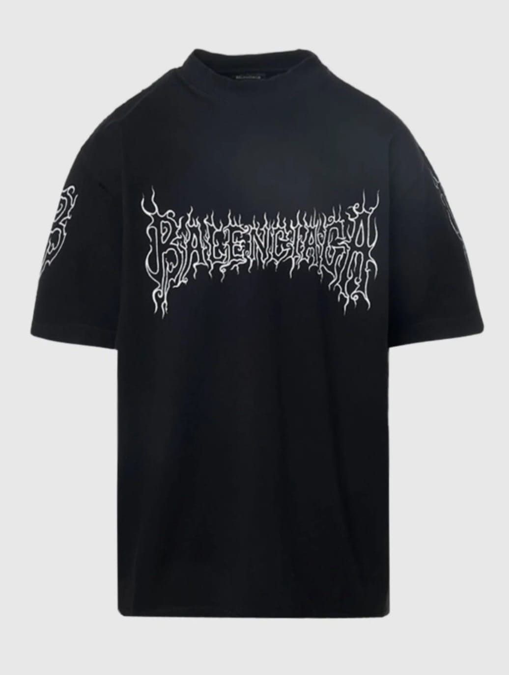 Balenciaga Balenciaga Darkwave Large Fit Logo T-Shirt Size US L / EU 52-54 / 3 - 1 Thumbnail