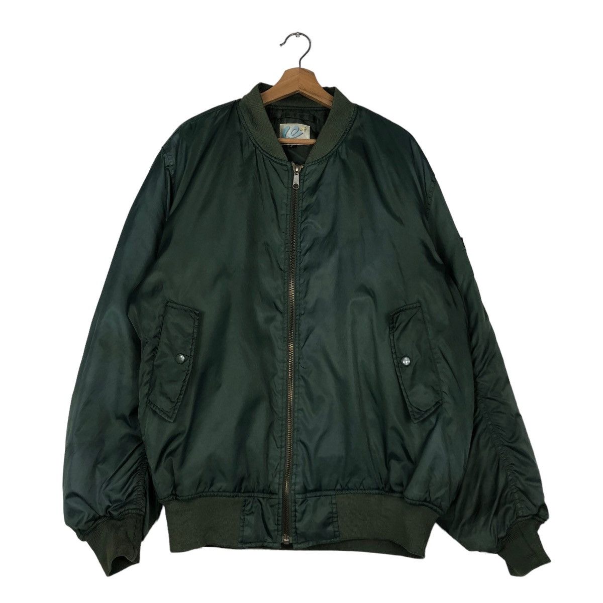 Japanese Brand 🔥Riot Riot Vintage Fly Bomber Jacket World Island Japan Size US L / EU 52-54 / 3 - 1 Thumbnail