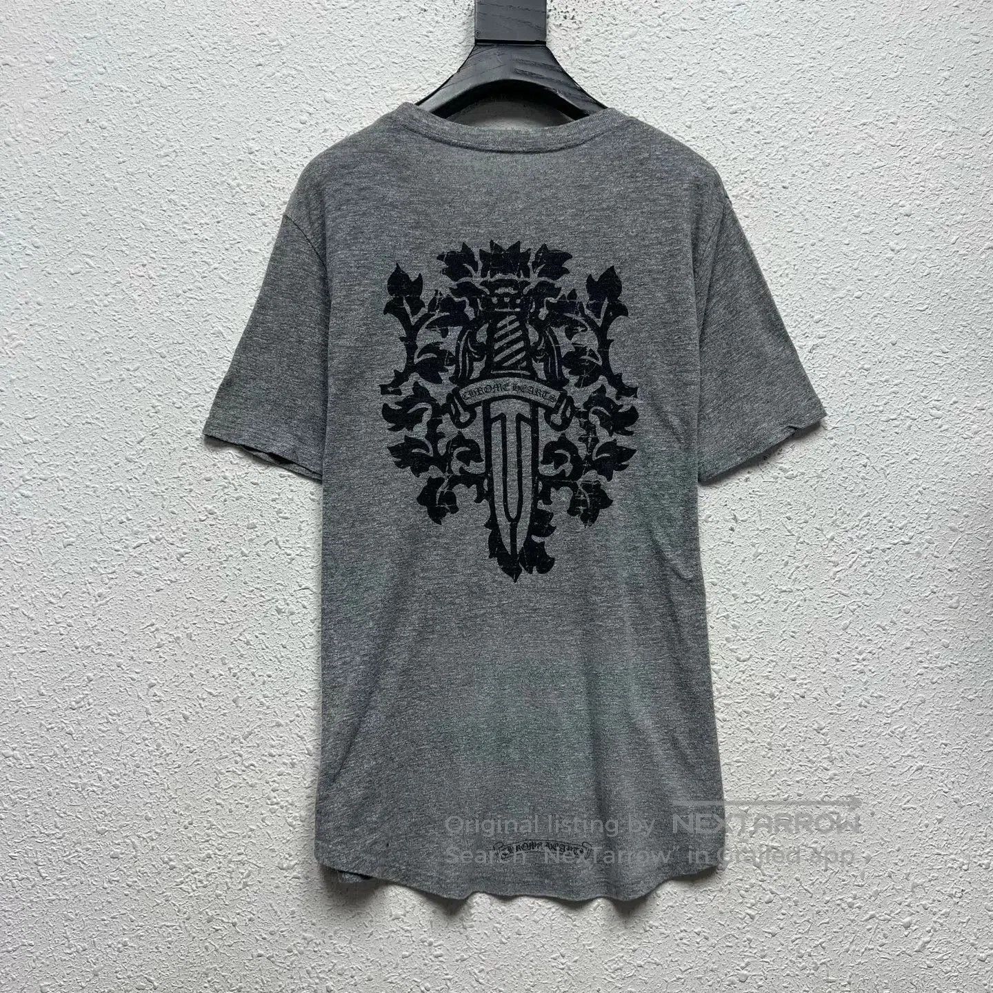 Chrome Hearts chrome hearts gray short sleeve t. Size US M / EU 48-50 / 2 - 2 Thumbnail