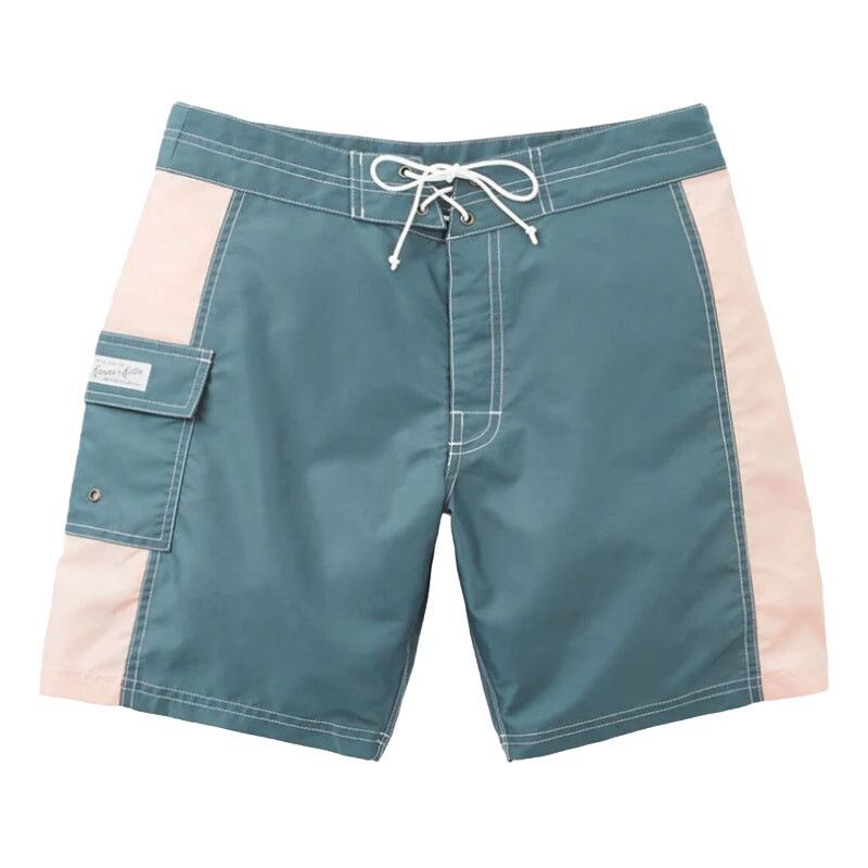 Katin Katin Men’s Corkey Trunks Baltic Blue / Pink Size 32 Size US 32 / EU 48 - 1 Thumbnail