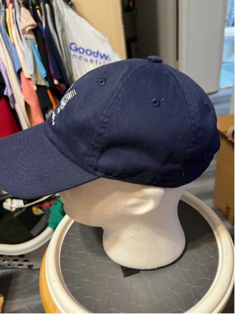 Chase Authentics Men's Chase Authentics Navy Blue Silver 24 Drivers Line Hat Size ONE SIZE - 2 Thumbnail