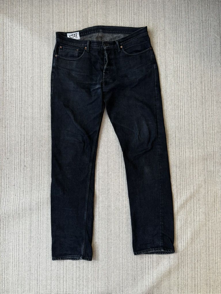 Naked & Famous Made in Japan MIJ7 Yahan Midnight Weird Guy Selvedge Denim Size US 34 / EU 50 - 1 Thumbnail