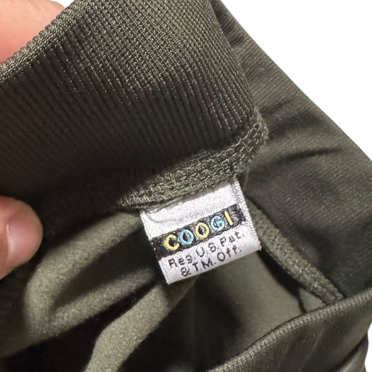 Coogi Coogi Luxury 100% Polyester Green Track Pants Women’s Large Size 30" / US 8 / IT 44 - 8 Thumbnail