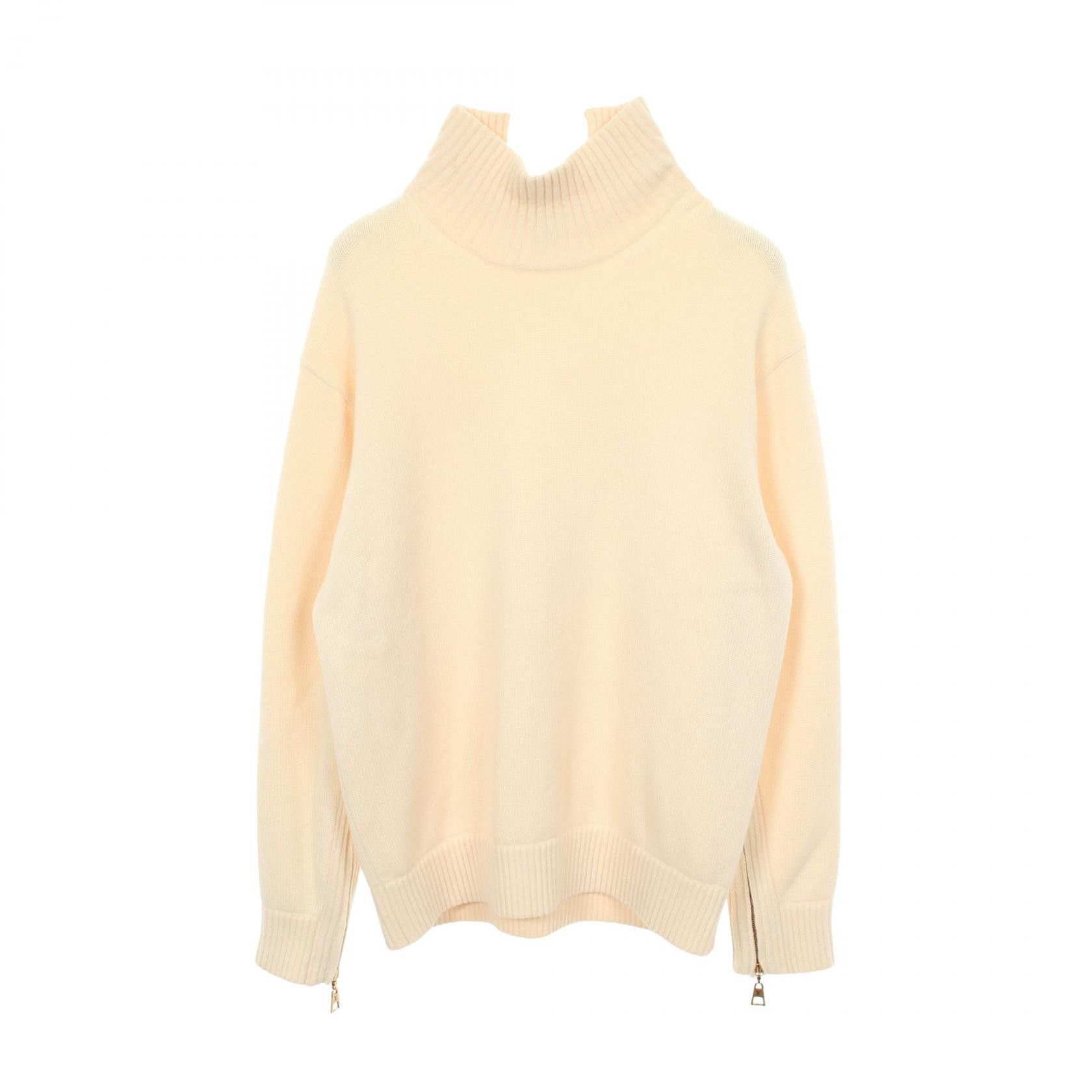 Louis Vuitton Louis Vuitton Louis Vuitton High Neck Cashmere Knit Top Textile Tops RW222WPU7FNKL24 DUTY FREE for USA Size ONE SIZE - 1 Thumbnail
