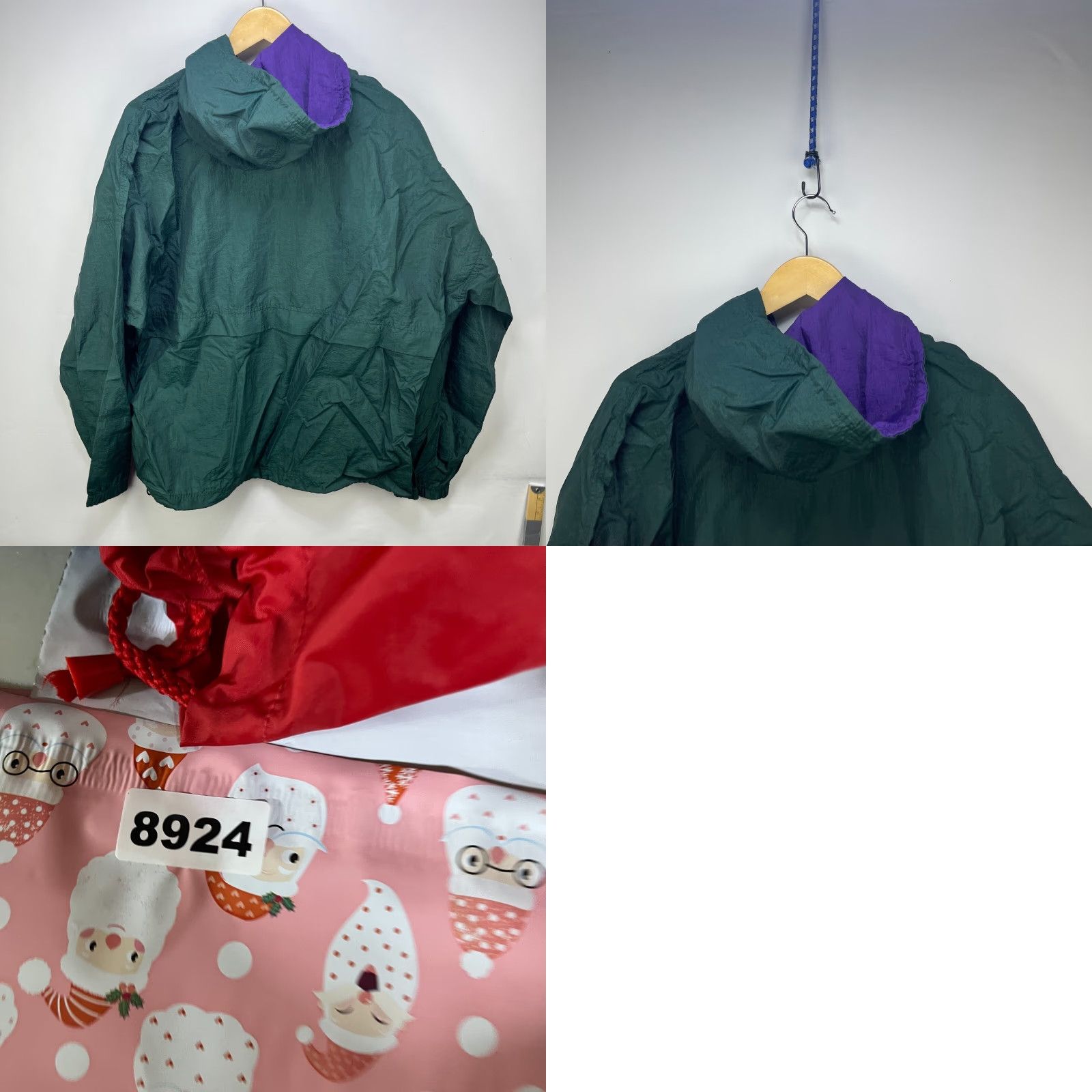 Umbro VINTAGE Umbro Windbreaker Jacket Mens L Green 90s Hooded Soccer Size US L / EU 52-54 / 3 - 8 Thumbnail