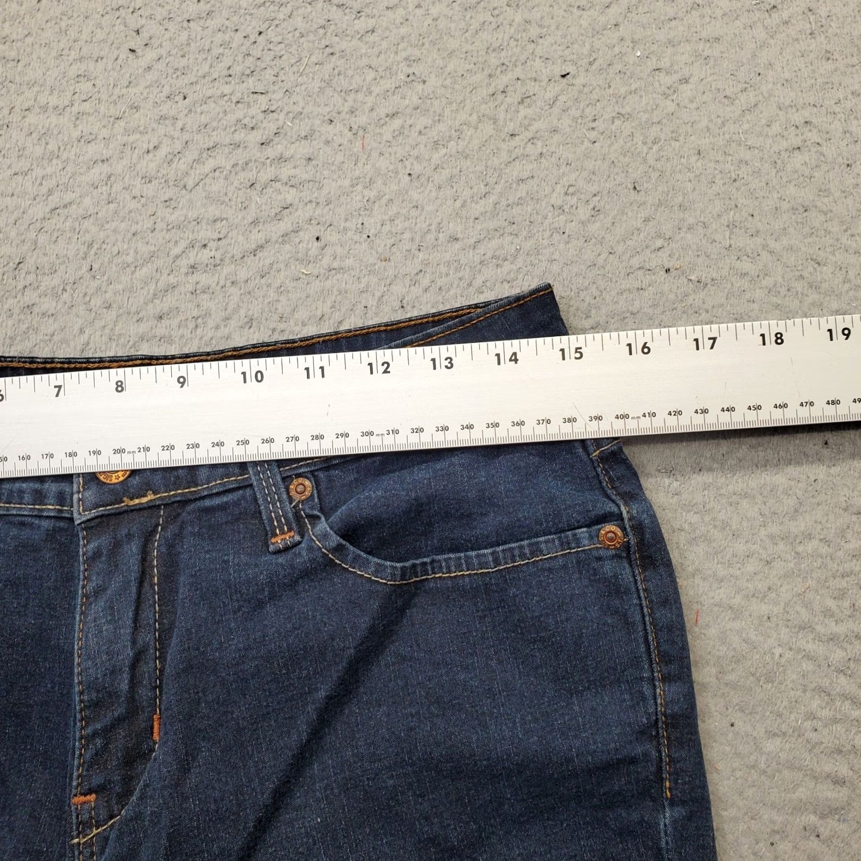 Levi's Levi's Womens Jeans Bootcut Denim Dark Wash 10L Blue Low Rise Stretch High Waist 31.75 Inseam 5-Pocket Size 32" / US 10 / IT 46 - 6 Thumbnail