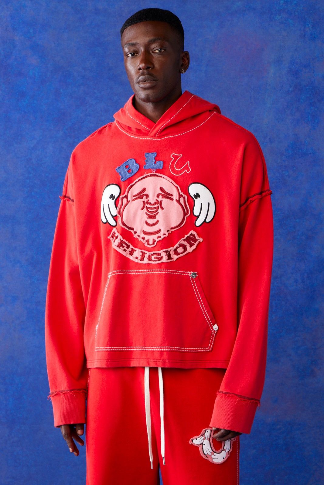 True Religion Tru Religion x Blu Boy: Blu Religion Hoodie Size US L / EU 52-54 / 3 - 1 Thumbnail