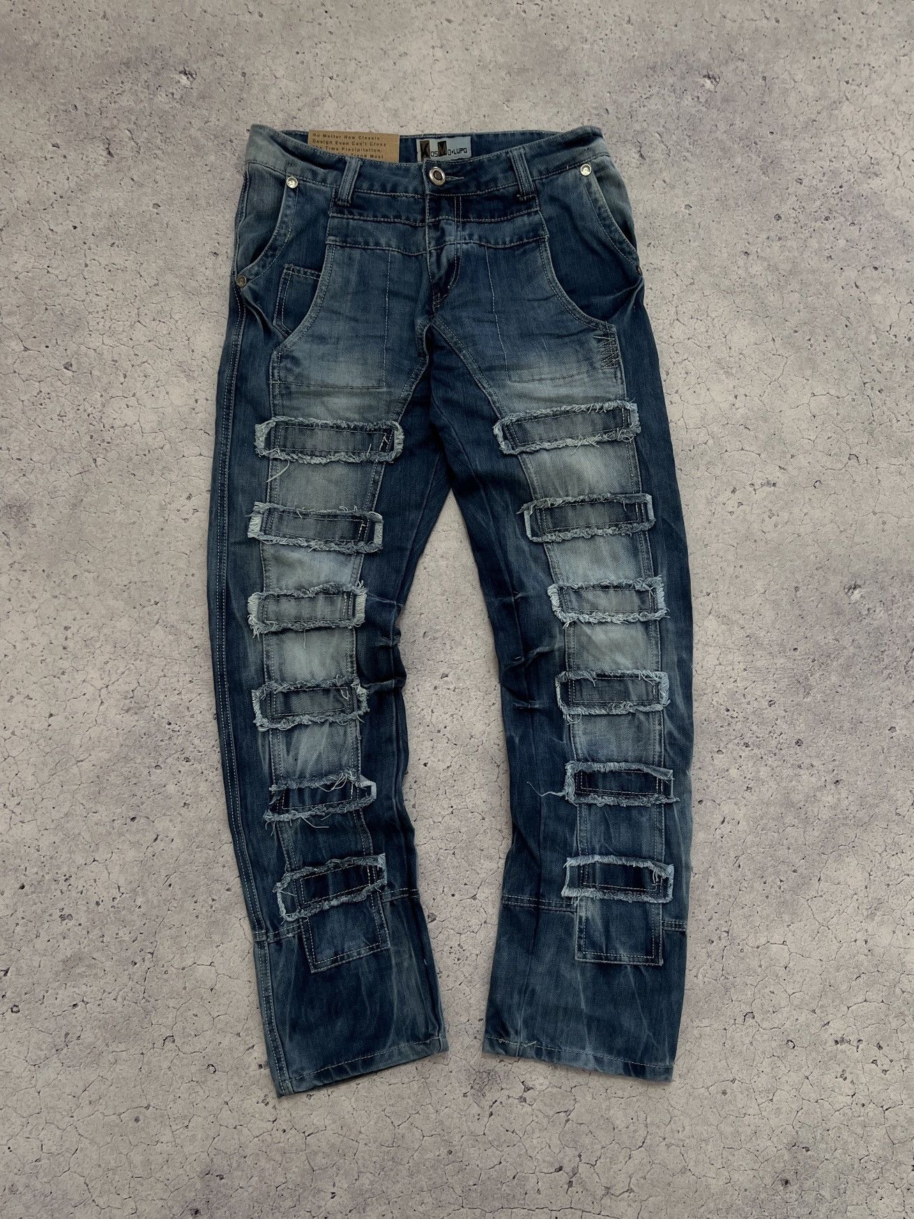 Other DISTRESSED DENIM VINTAGE PANTS FADED DIRTY CRASHED OPIUM Size US 30 / EU 46 - 8 Thumbnail