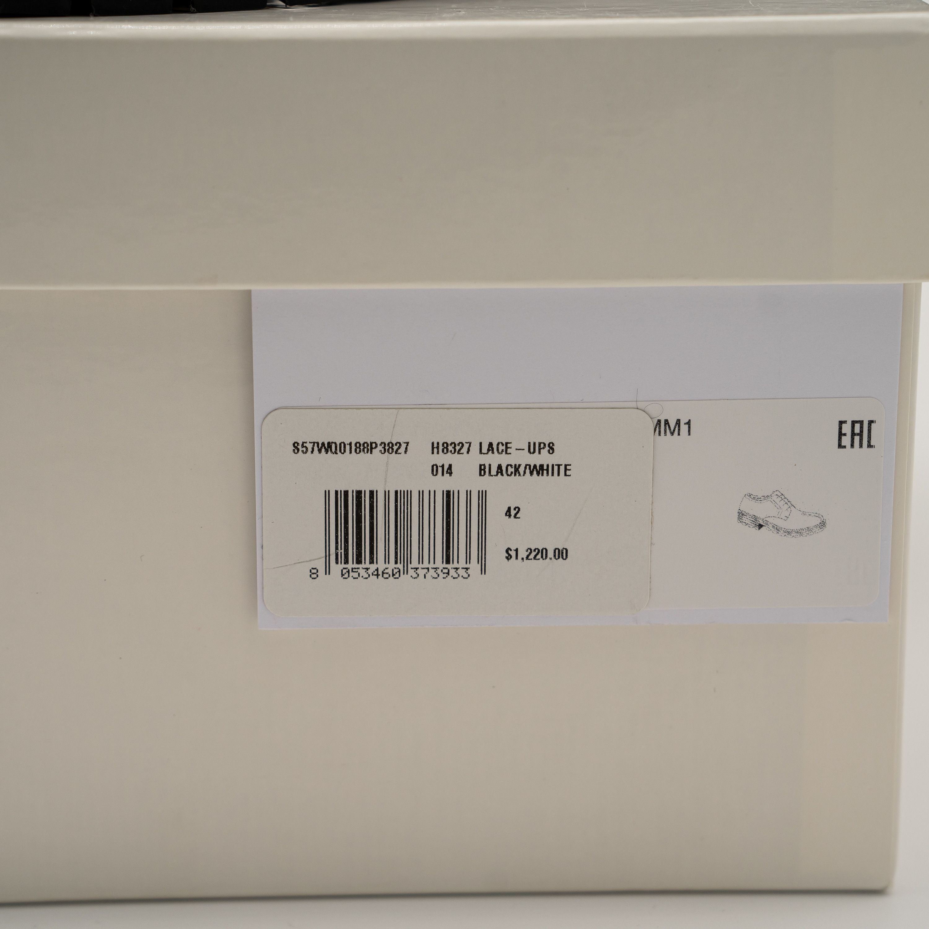 Maison Margiela 42 9 us Maison Margiela Tabi Lace-Ups Loafers White Leather Size US 9 / EU 42 - 10 Thumbnail