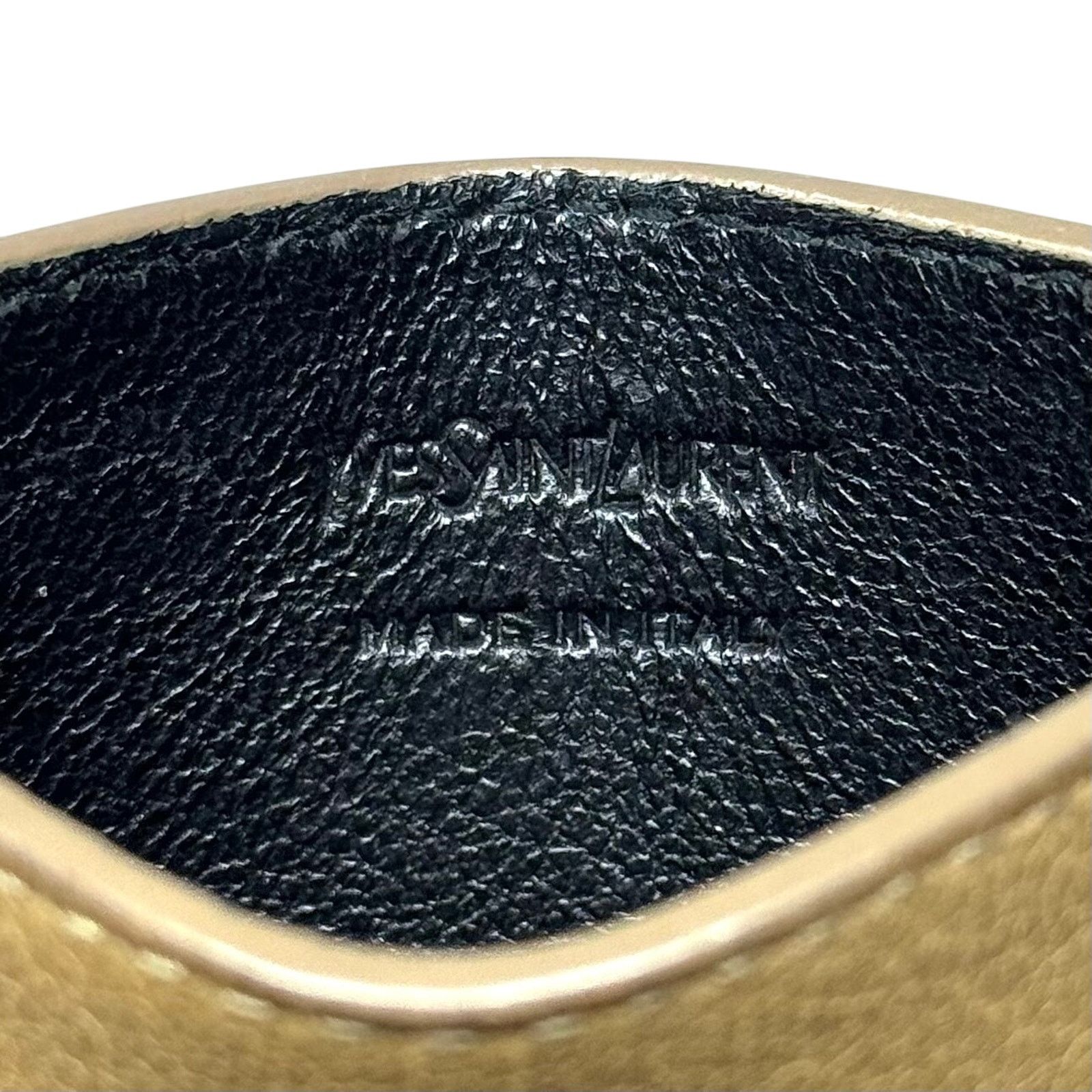 Saint Laurent Paris YSL Logo Cardholder Wallet Size ONE SIZE - 6 Thumbnail