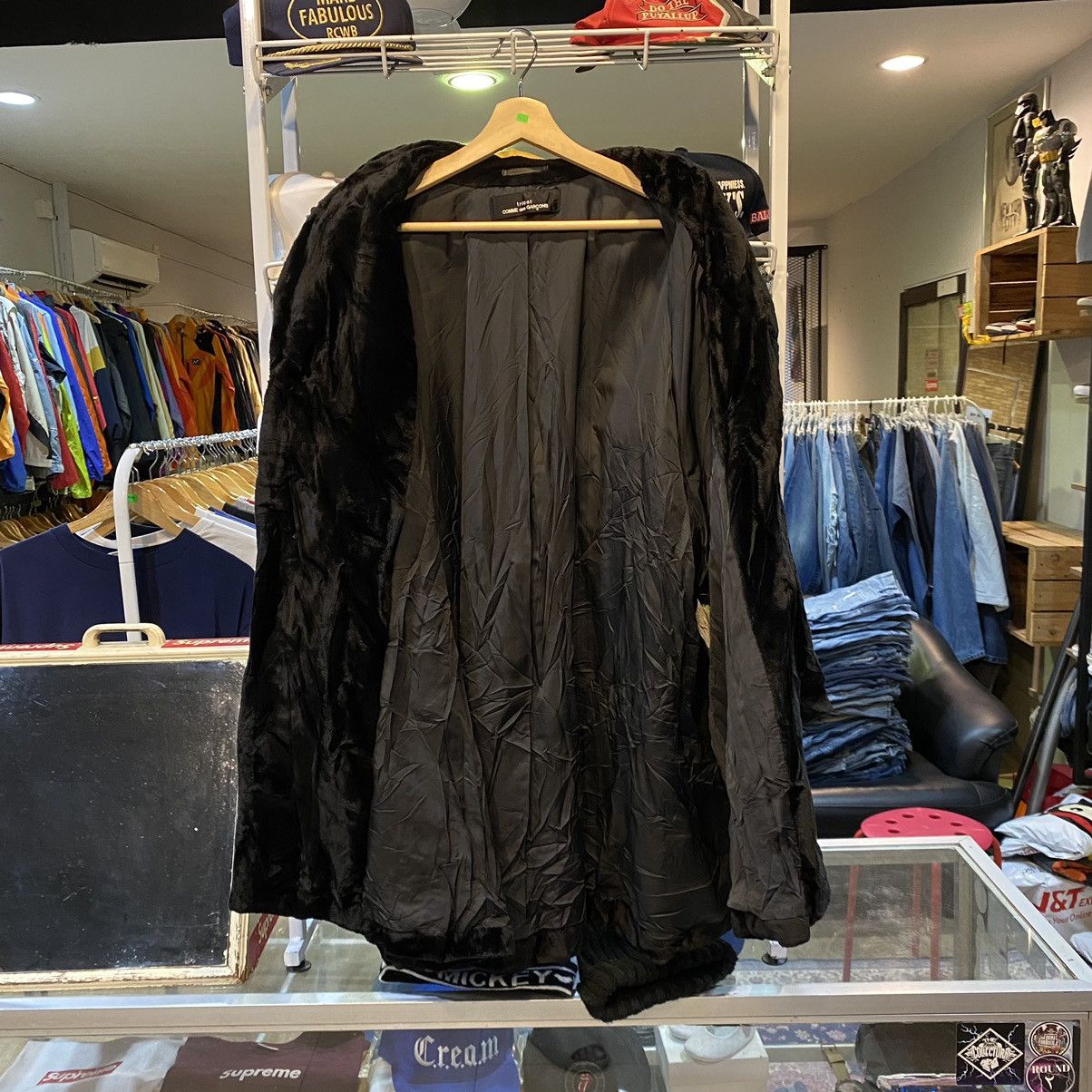 Comme des Garcons True Vintage ✔️Comme Des Garcons Tricot Acrylic Wool Coats Size US L / EU 52-54 / 3 - 3 Thumbnail