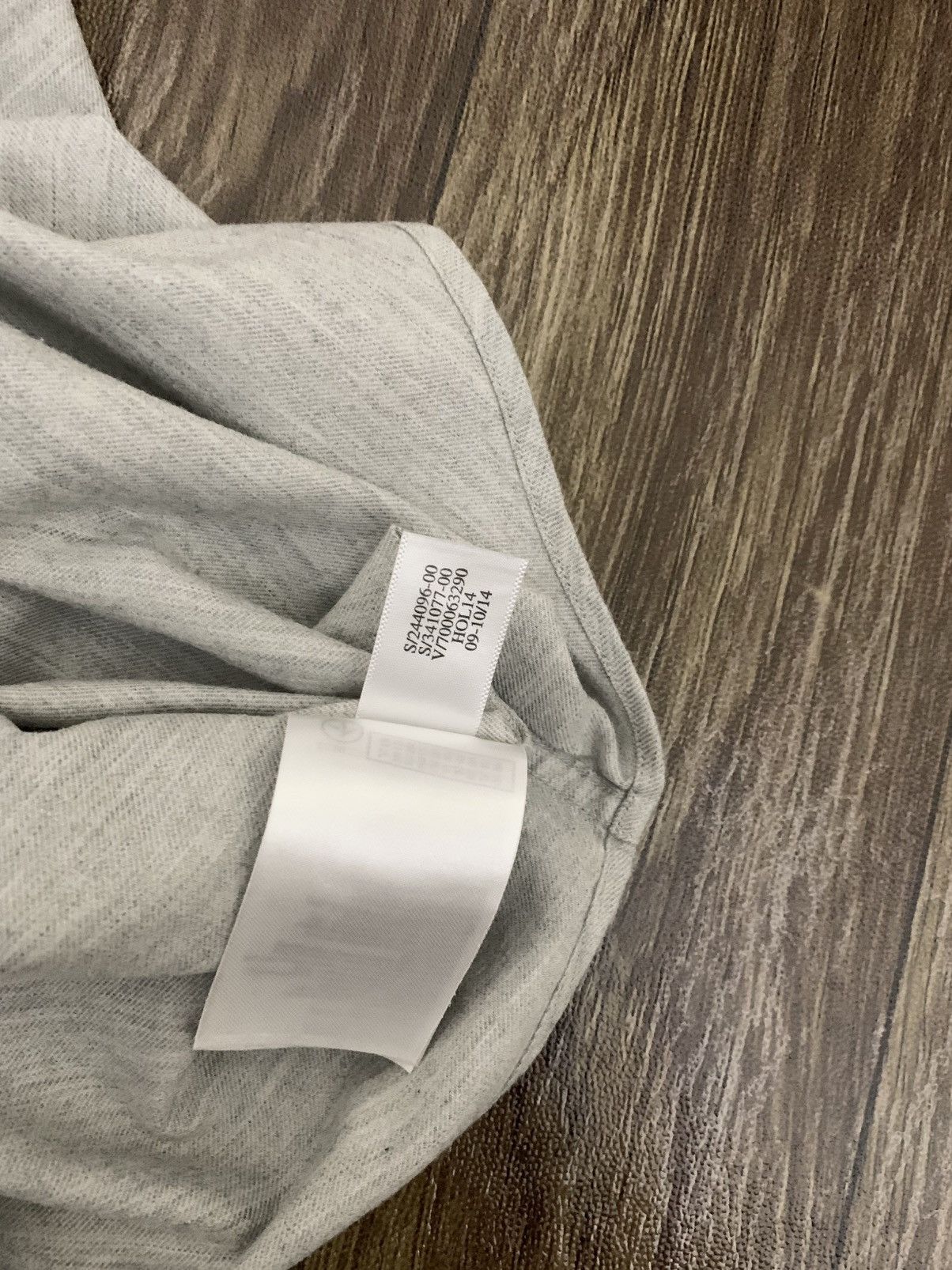 Banana Republic Mens Shirt BANANA REPUBLIC Cotton Misty Grey Long Sleeve Size US M / EU 48-50 / 2 - 10 Thumbnail