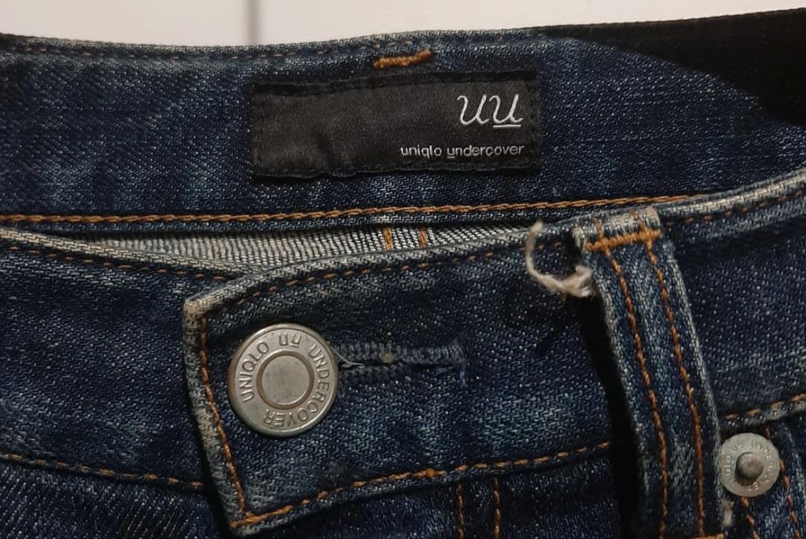 Undercover 2000s Undercover UU Denim Jeans Pants y2k Size US 29 - 5 Thumbnail