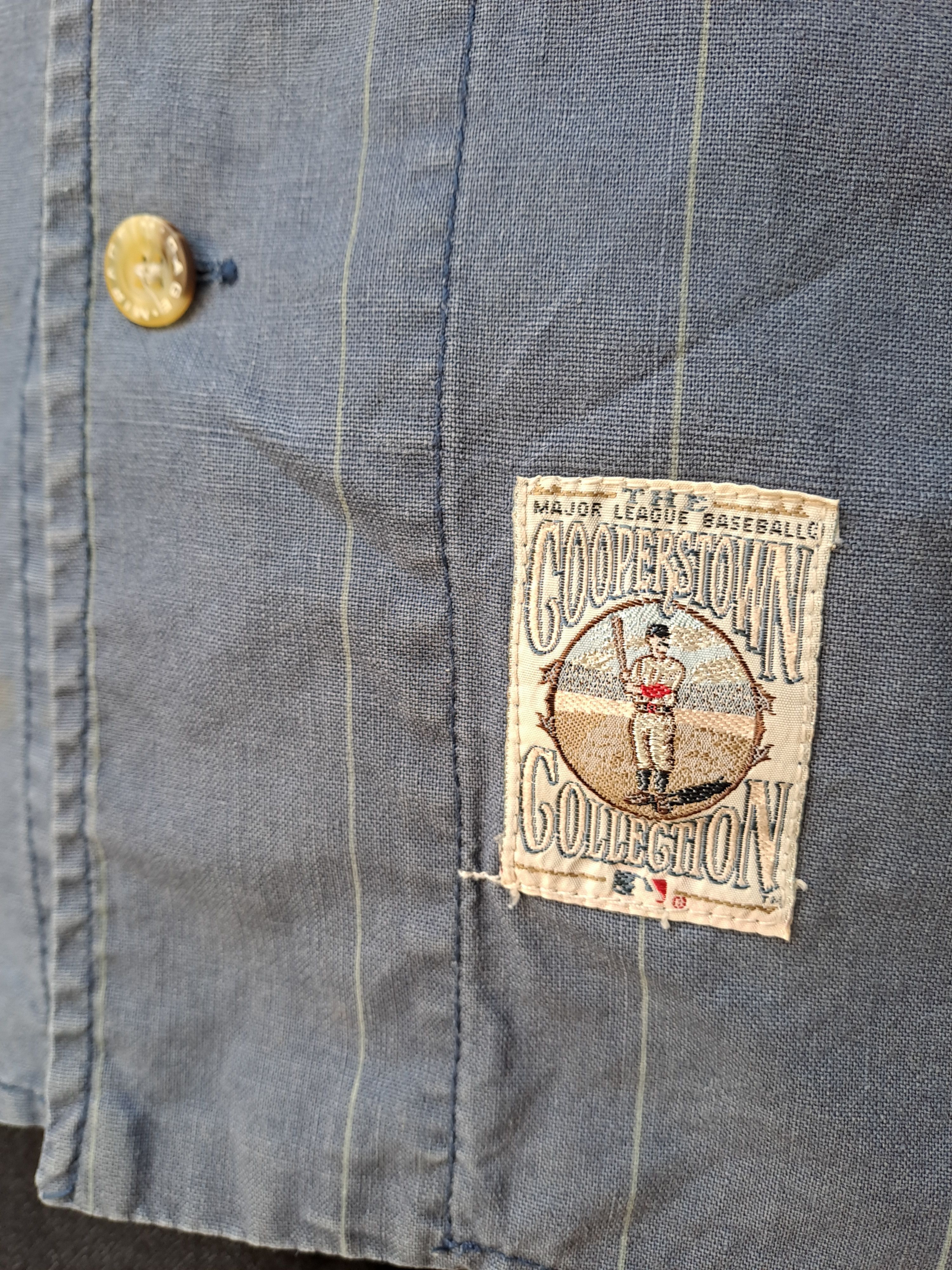 Mirage Mirage Cooperstown basebnall bicolor cotton shirt Size US L / EU 52-54 / 3 - 3 Thumbnail