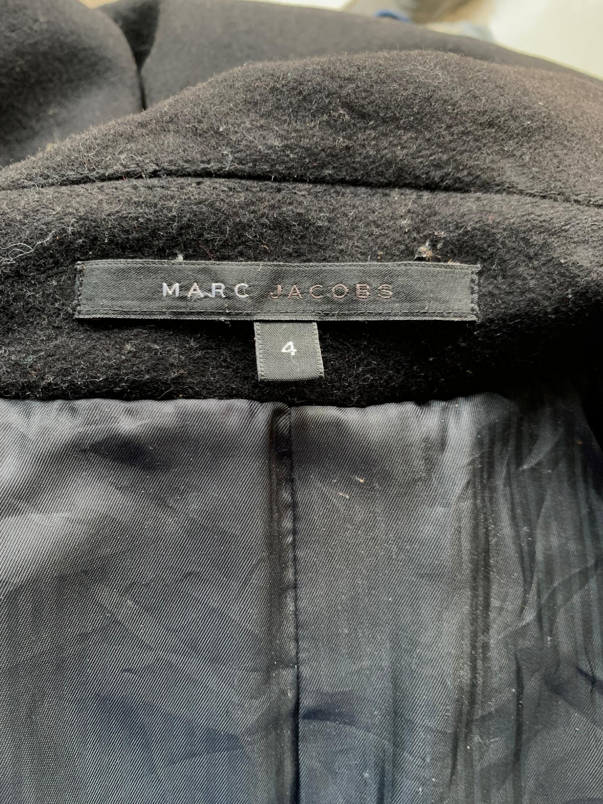 Marc Jacobs Marc Jacobs Swing Peacoat Button Wool Jacket Size S / US 4 / IT 40 - 8 Thumbnail