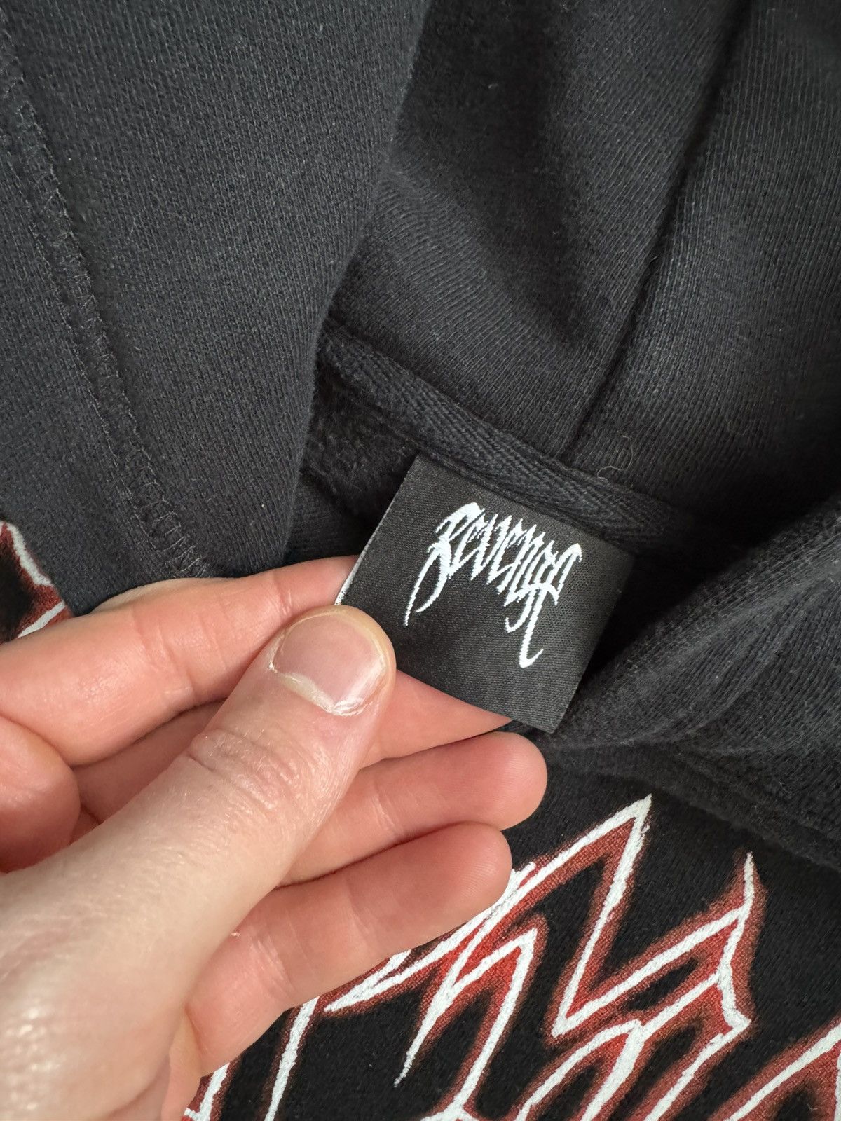 Revenge Revenge red lightning hoodie Size US L / EU 52-54 / 3 - 3 Thumbnail