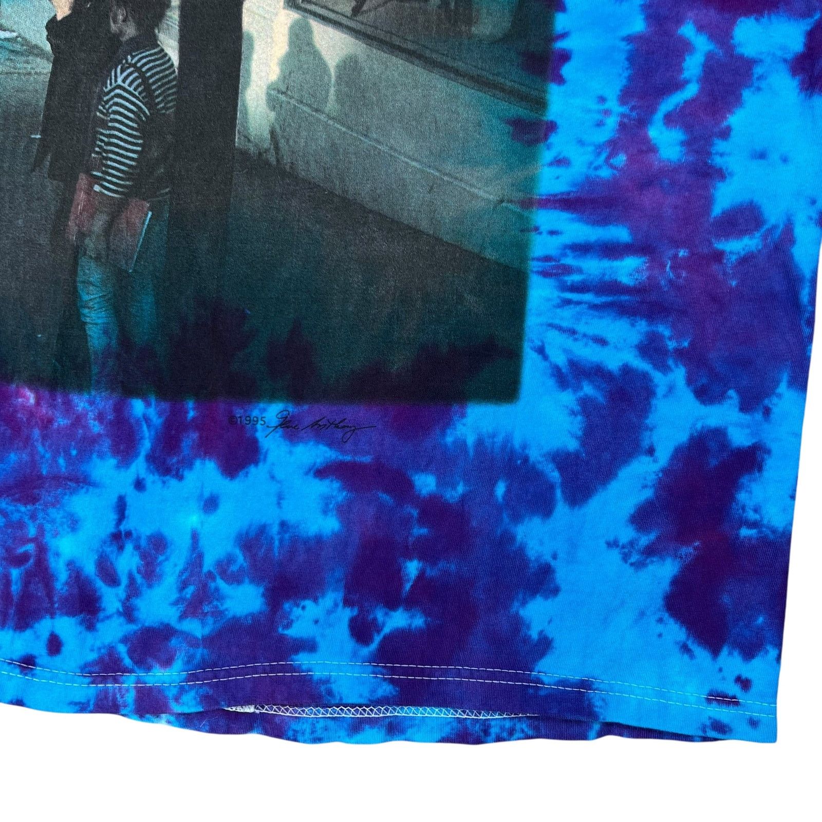 Band Tees × Grateful Dead × Vintage Vintage 1995 Haight & Ashbury tie dye 1960s hippie tee (XL) Size US XL / EU 56 / 4 - 3 Thumbnail