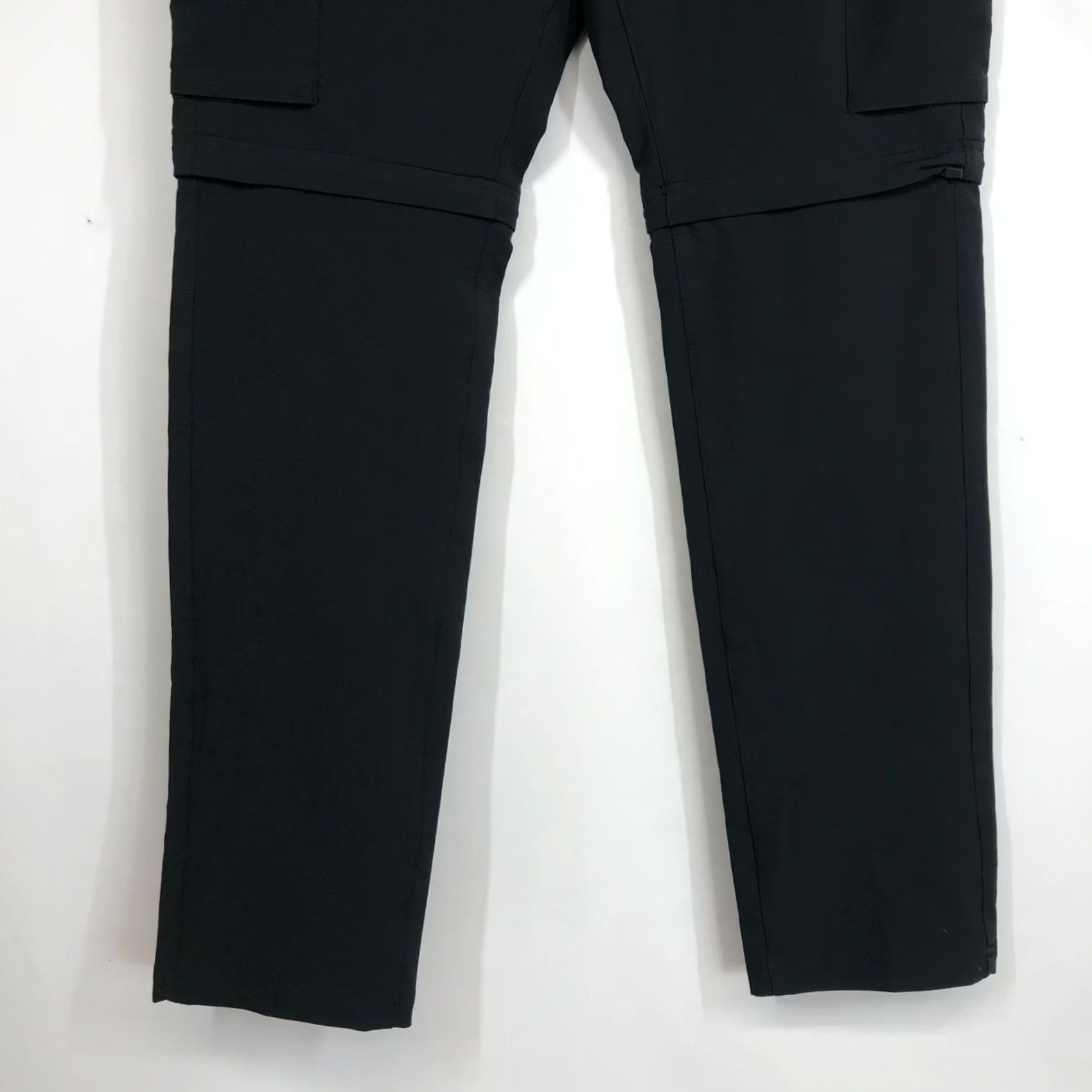 Kyodan KYODAN Mens 36 Black Polyester Blend Cargo Pants Hiking Camping Convertible Size US 36 / EU 52 - 3 Thumbnail