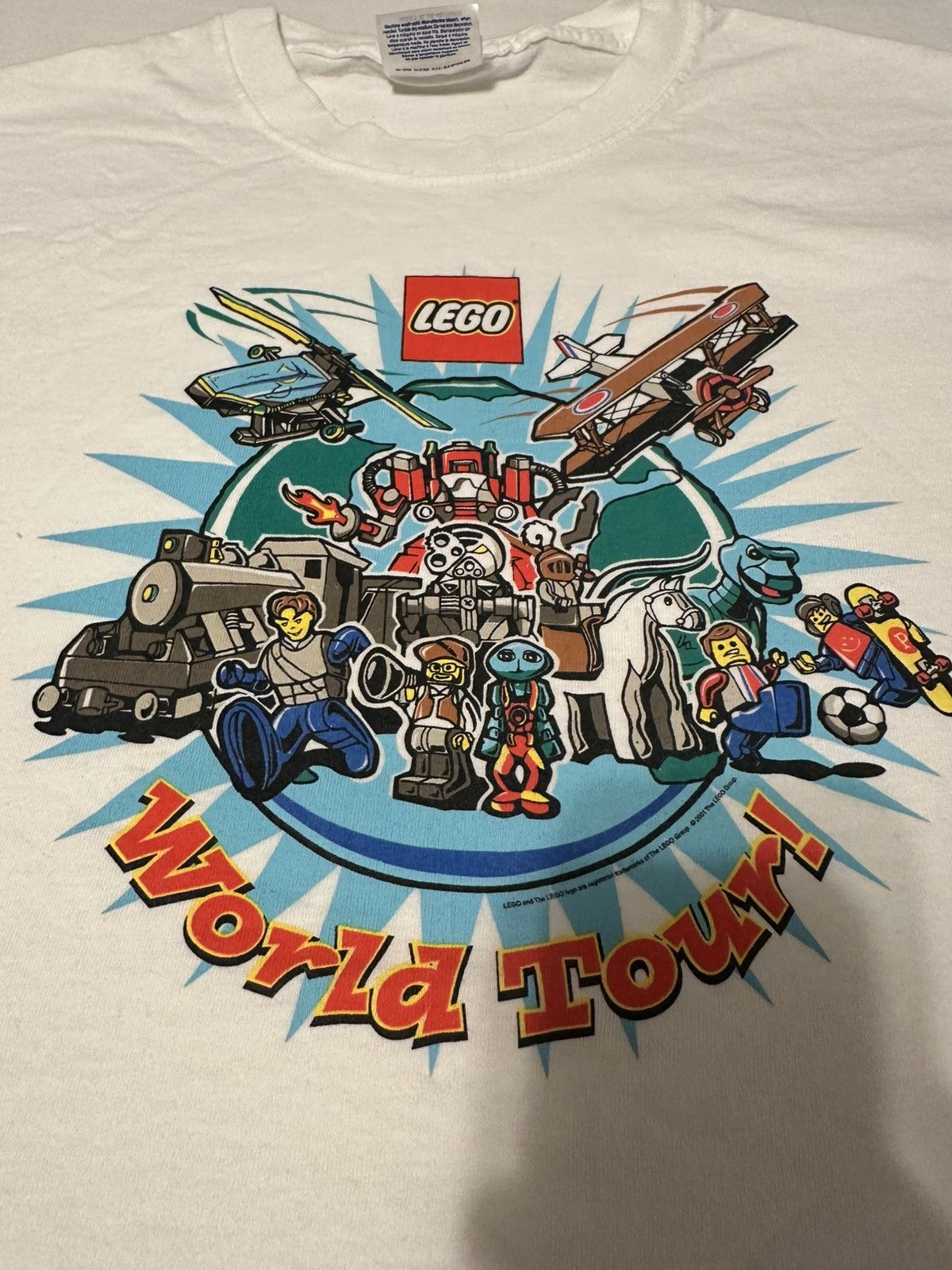 LEGO × Vintage Vintage Lego world tour graphic t shirt Size US XL / EU 56 / 4 - 4 Thumbnail