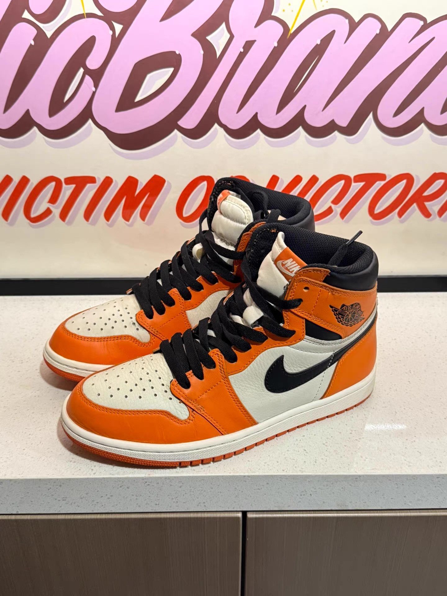 Nike Jordan Air Jordan 1 Retro Reverse Shattered Backboard Ｑ20 Size US 8 / EU 41 - 1 Thumbnail