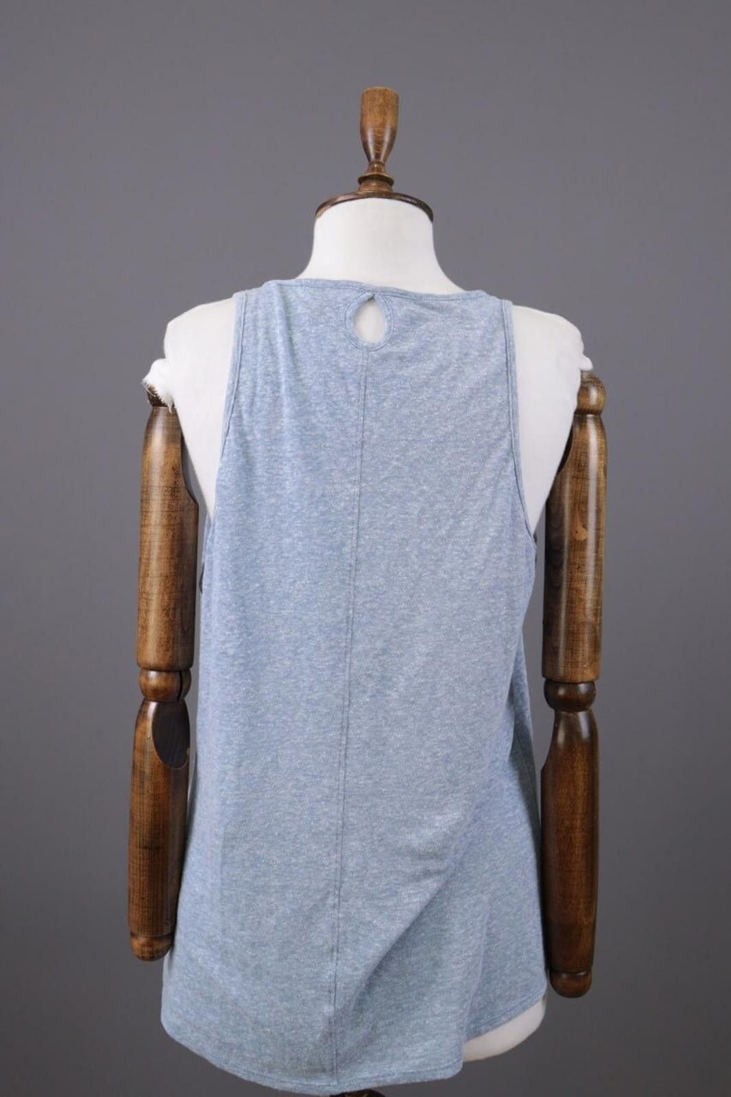 Patagonia Patagonia Blue Linen Sleeveless Summer T-Shirt Size XL Size XL / US 12-14 / IT 48-50 - 6 Thumbnail