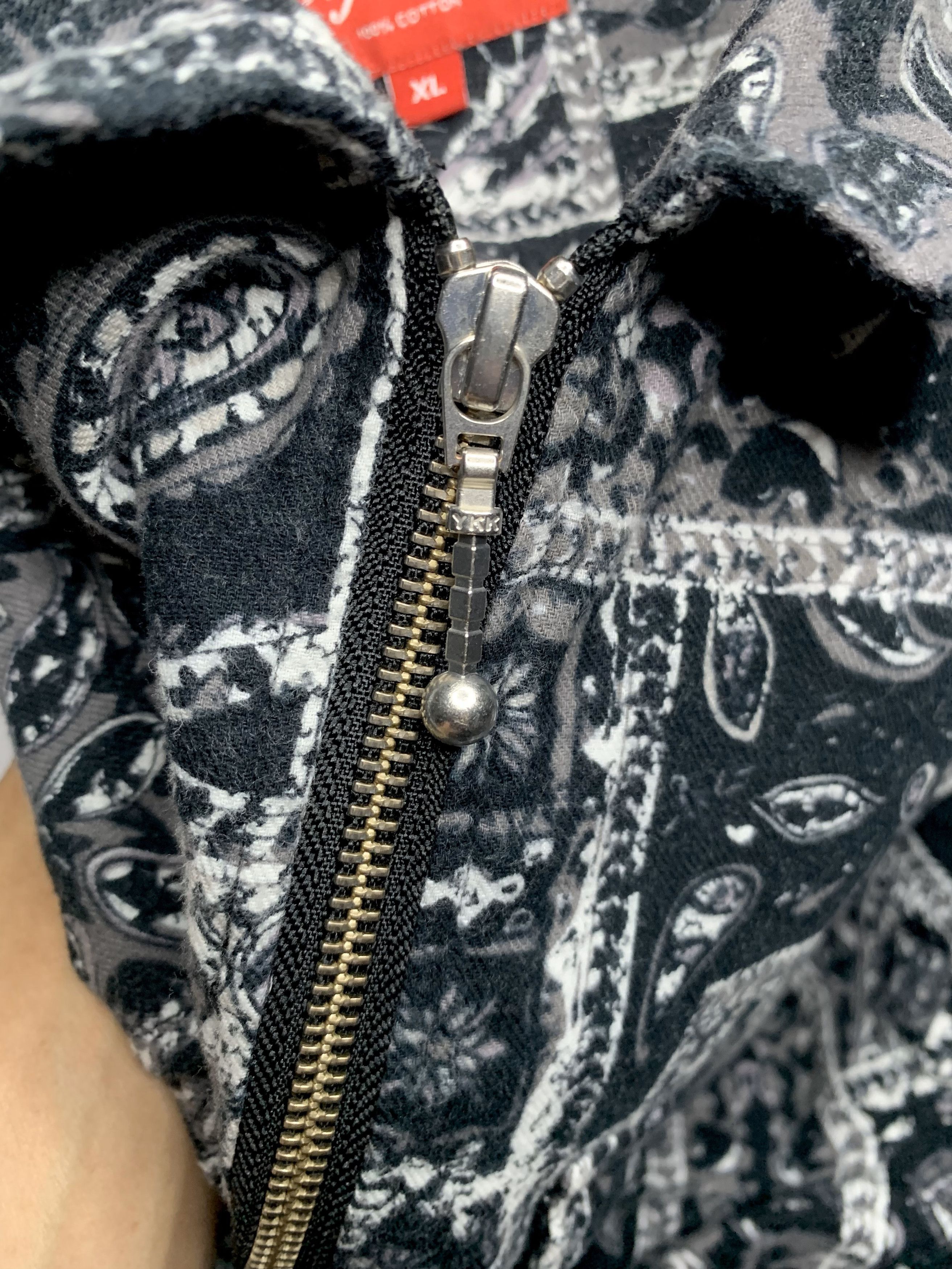 Supreme Supreme SS16 Broken Paisley Flannel Zip (XL) Size US XL / EU 56 / 4 - 8 Thumbnail