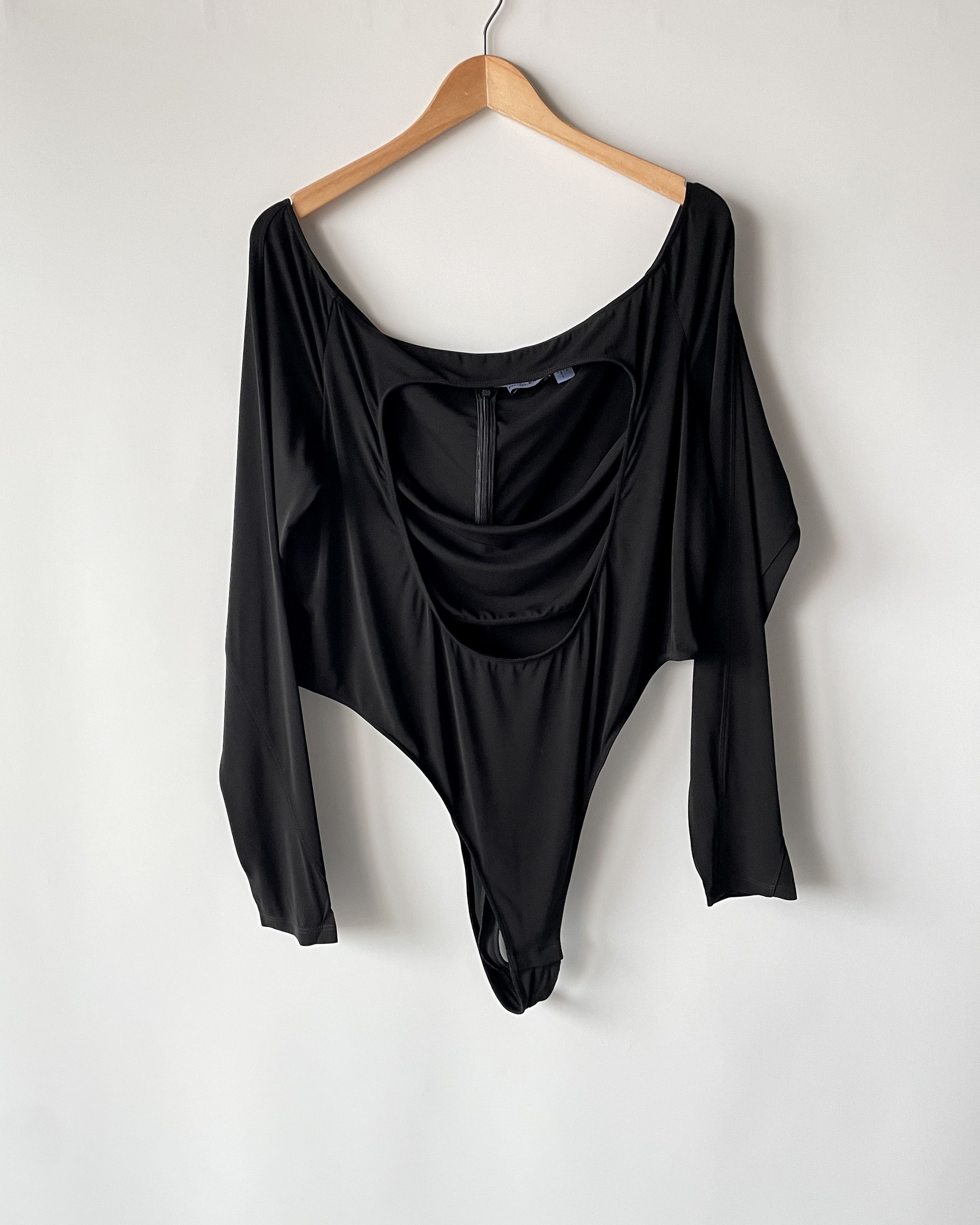 H&M × Mugler H&M x Mugler Women’s Off Shoulder Bodysuit Size XXL / US 16-18 / IT 52-54 - 5 Thumbnail
