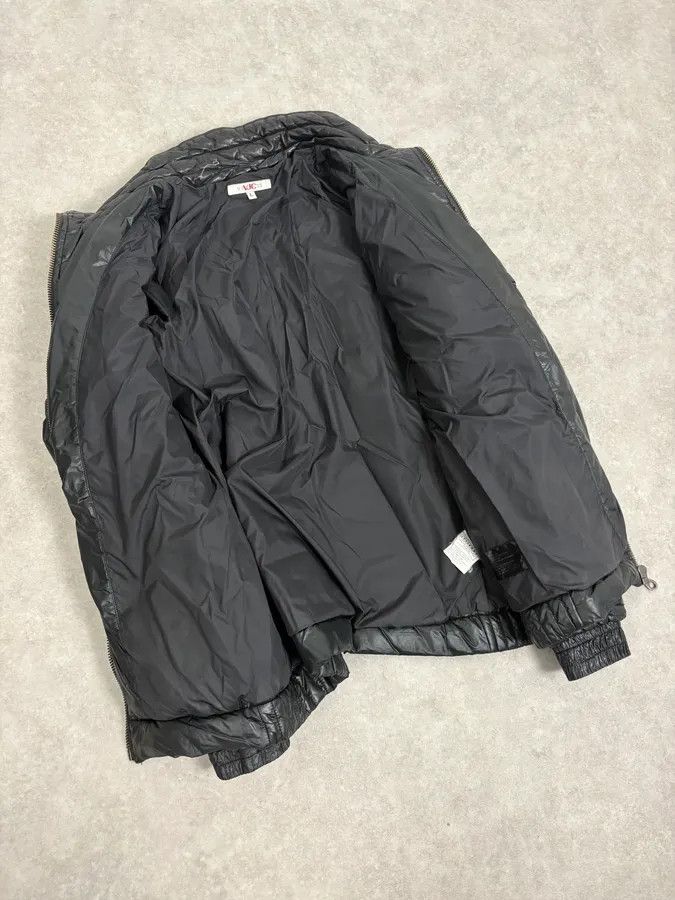 Versace 2000s Versace Black Puffer Bomber Jacket Size US M / EU 48-50 / 2 - 7 Thumbnail