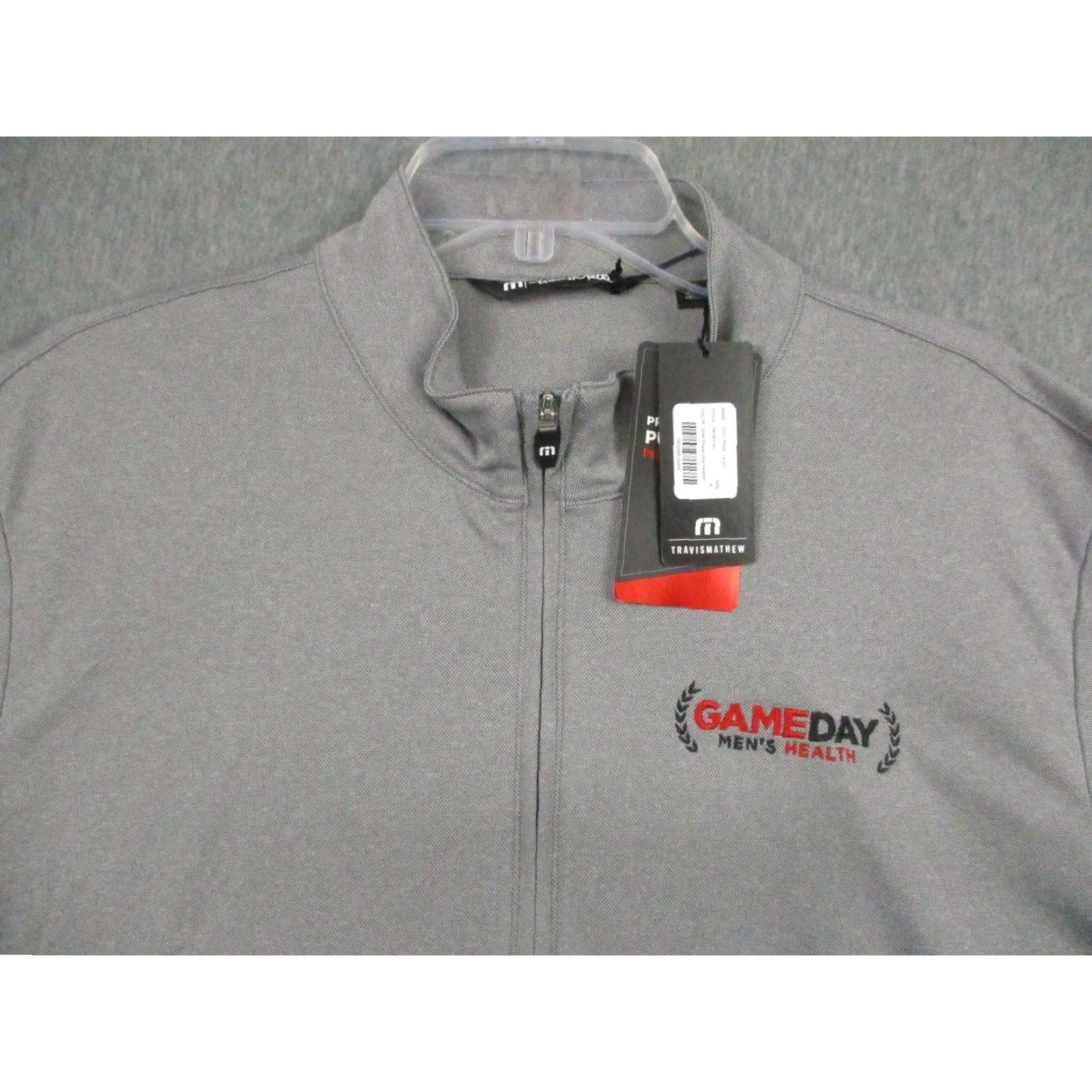 TravisMathew TravisMathew Pullover Mens XL Quiet Shade Grey Heather Coto Perf 1/4 Zip Golf Size US XL / EU 56 / 4 - 2 Thumbnail