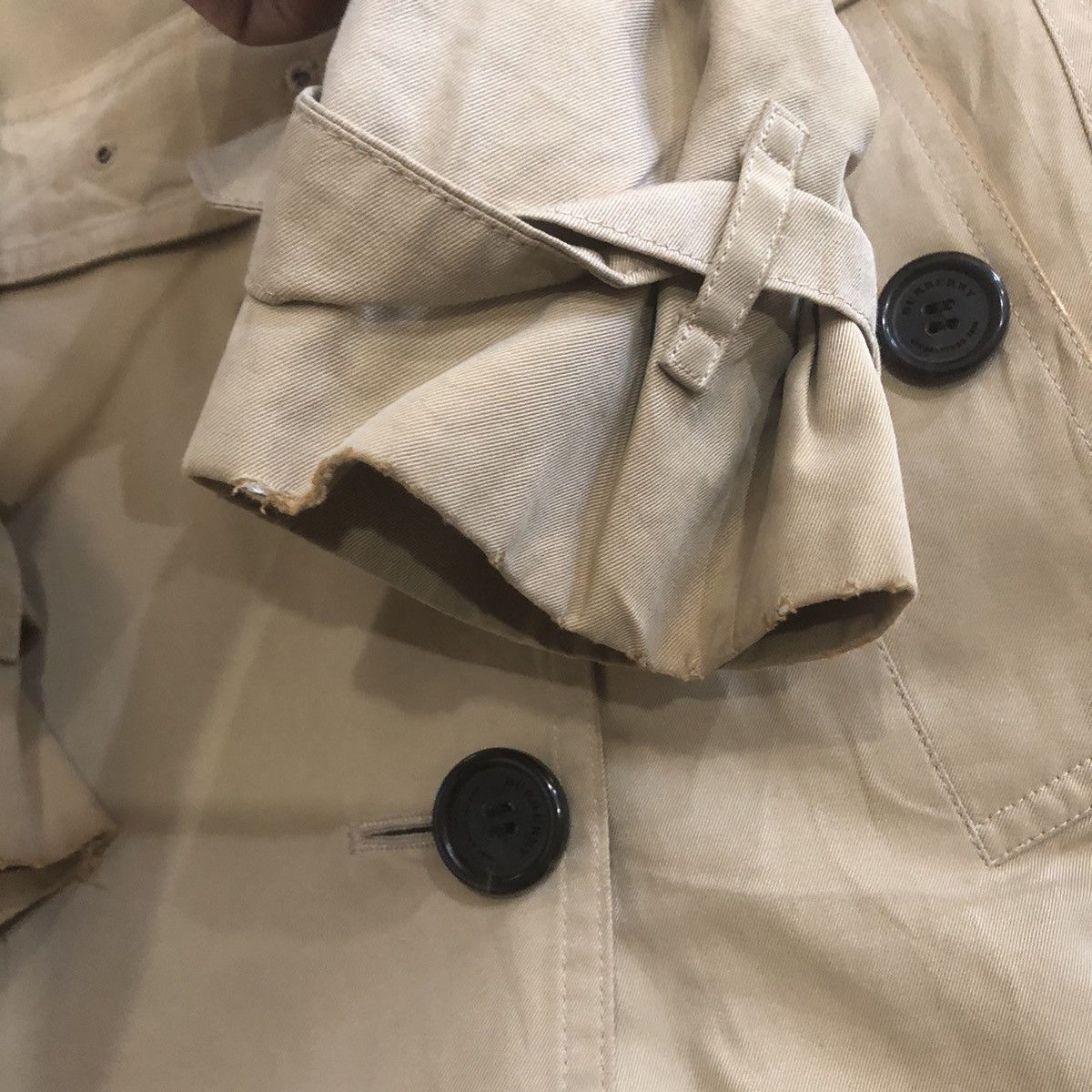 Burberry Burberry Porsum Button Long Coat Size US XS / EU 42 / 0 - 14 Thumbnail