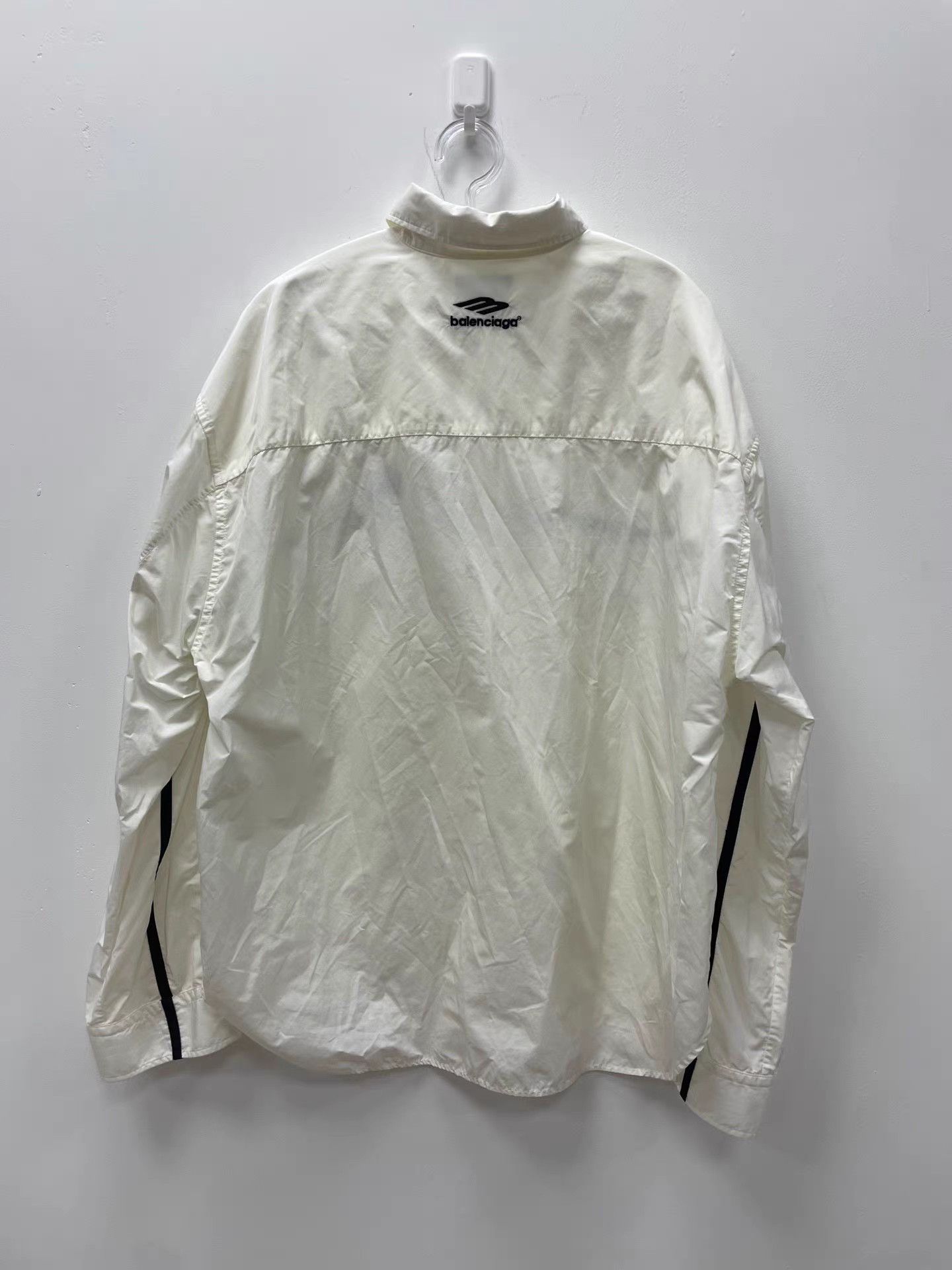 Balenciaga Balenciaga 3B Logo Line Color Block Long Sleeve Shirt K2 Size US M / EU 48-50 / 2 - 2 Thumbnail
