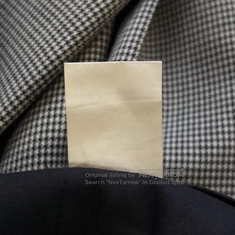 Yohji Yamamoto Yohji Yamamoto size s 90s houndstooth wool trousers Size US 28 / EU 44 - 9 Thumbnail