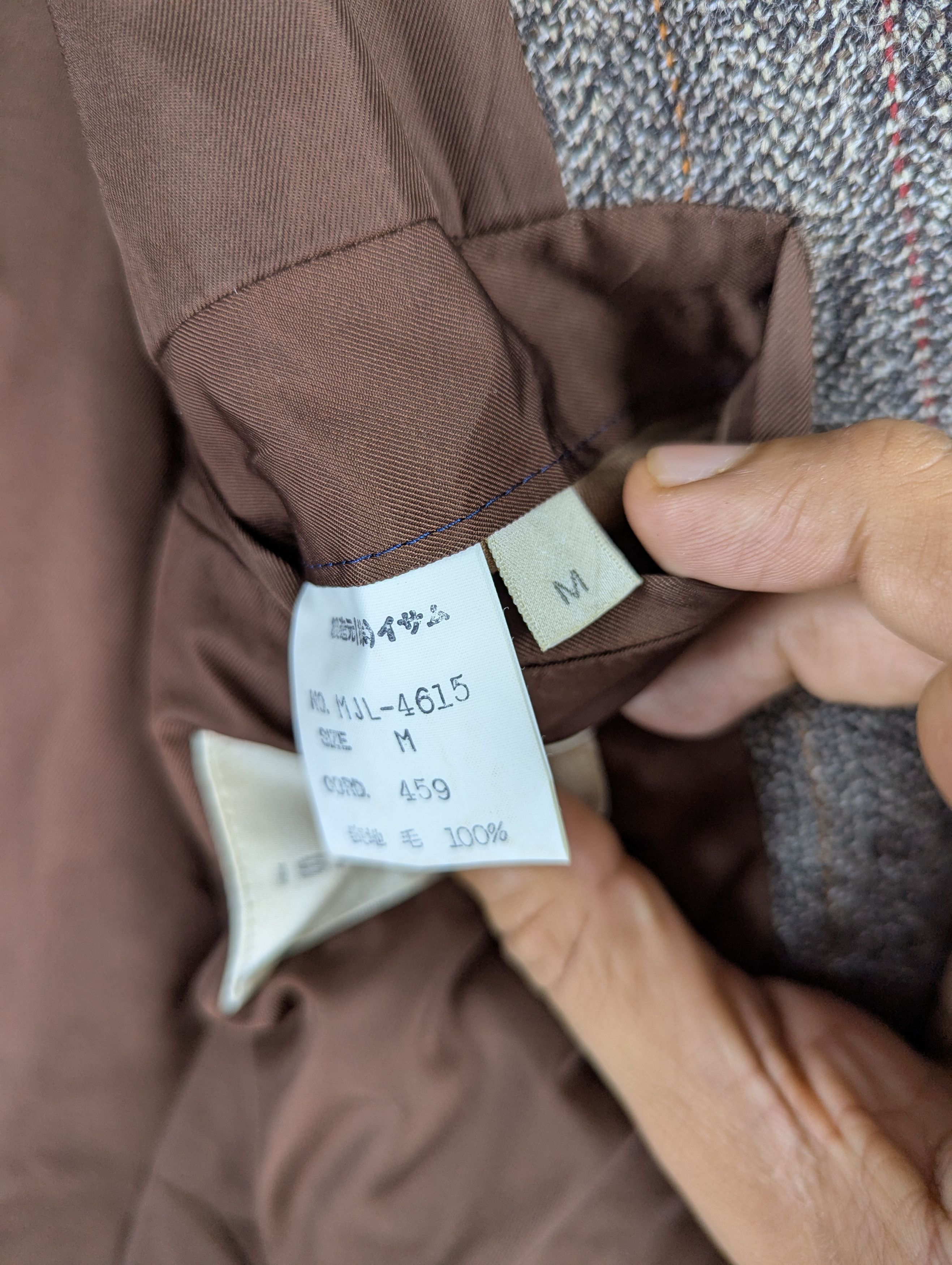 Isamu Katayama Backlash Isamu Men By Isamu Company Wool Blazer Jacket Size US M / EU 48-50 / 2 - 11 Thumbnail