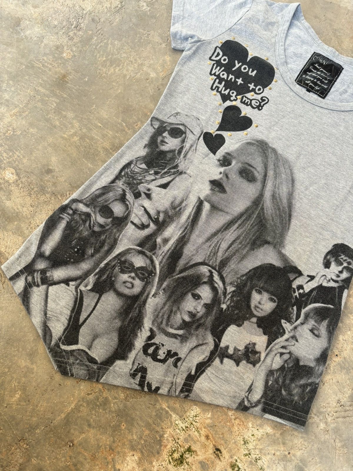 Hysteric Glamour Y2k Opium Corne Sexy Women's Punk style Tshirt Size M / US 6-8 / IT 42-44 - 2 Thumbnail