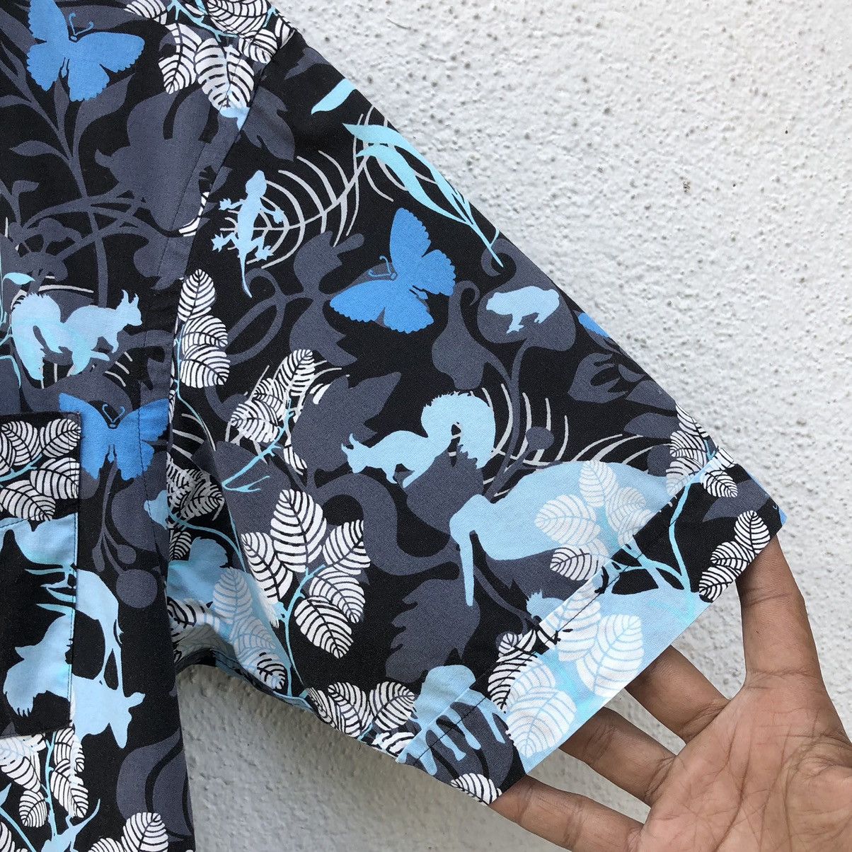 Burberry Burberry Black Label Aloha Shirt Size US M / EU 48-50 / 2 - 7 Thumbnail